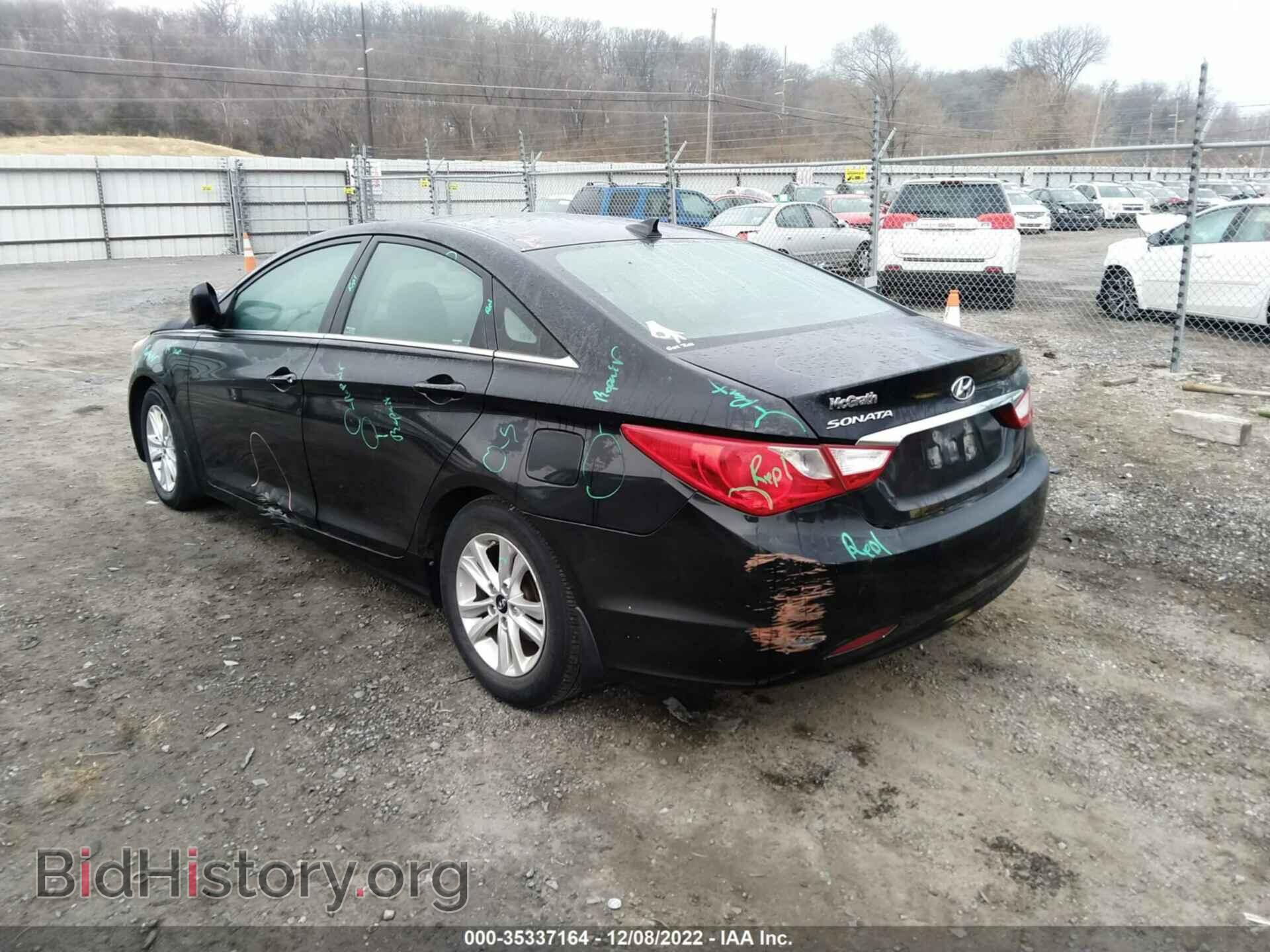 2013 HYUNDAI SONATA - VIN: 5NPEB4AC3DH777443 - Фото 3