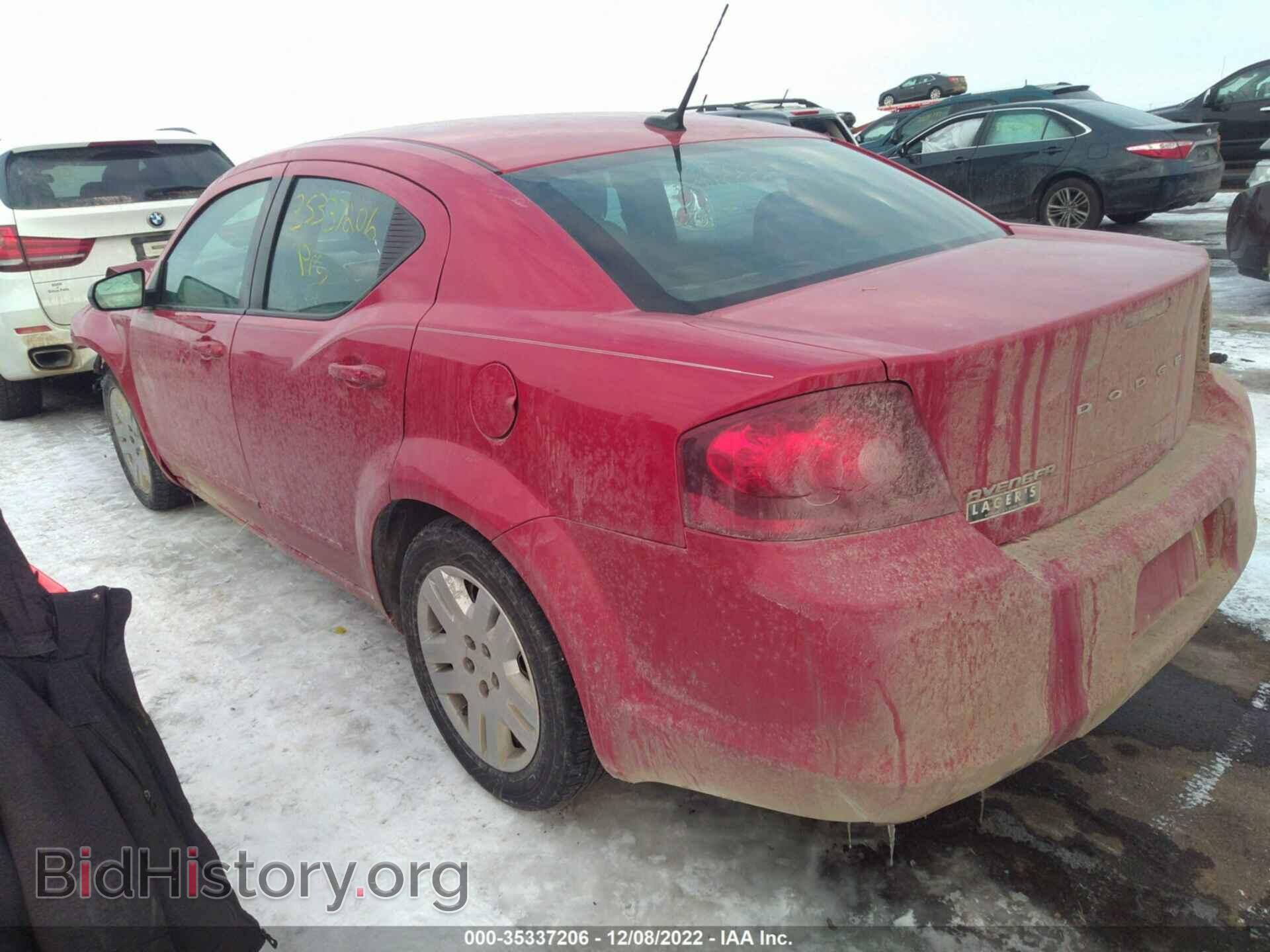 2011 DODGE AVENGER - VIN: 1B3BD4FB4BN540665 - Фото 3