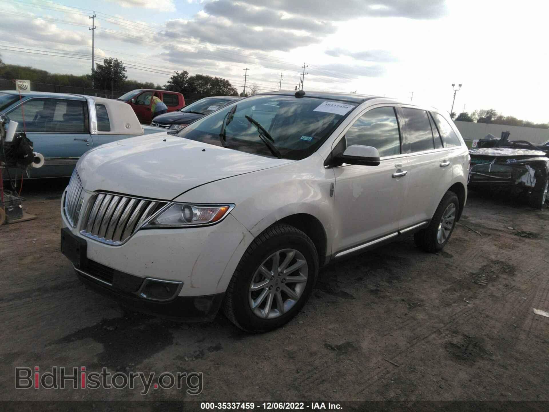2013 LINCOLN MKX - VIN: 2LMDJ6JK1DBL10440 - Фото 2