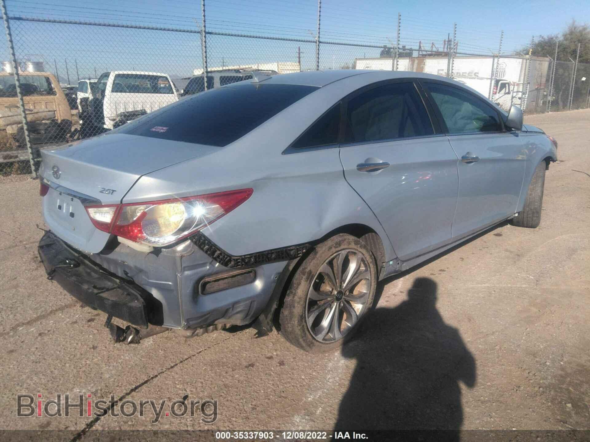 2013 HYUNDAI SONATA - VIN: 5NPEC4AB7DH602908 - Фото 4