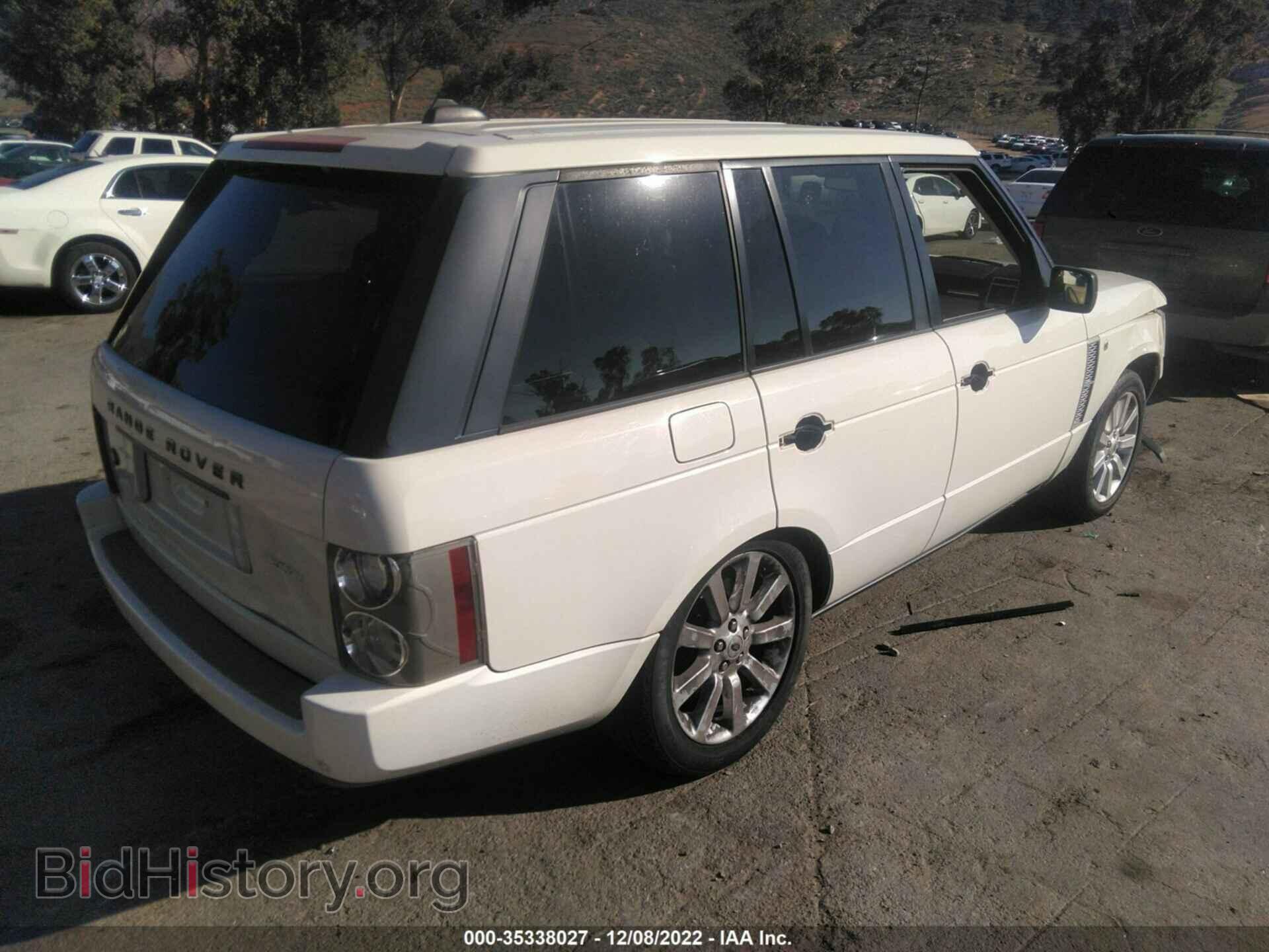 2008 LAND ROVER RANGE ROVER - VIN: SALMF134X8A279329 - Фото 4