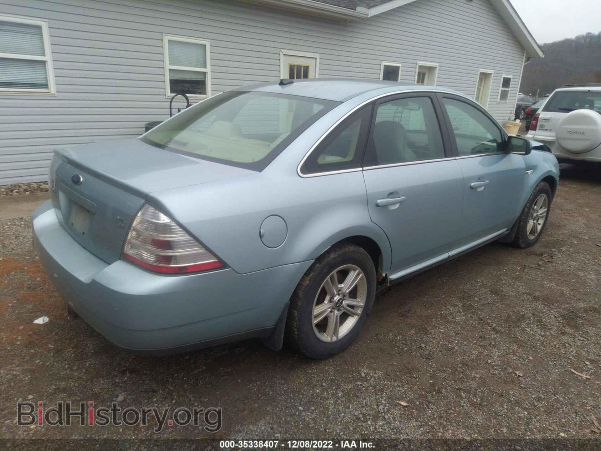 2008 FORD TAURUS - VIN: 1FAHP27W98G141663 - Фото 4