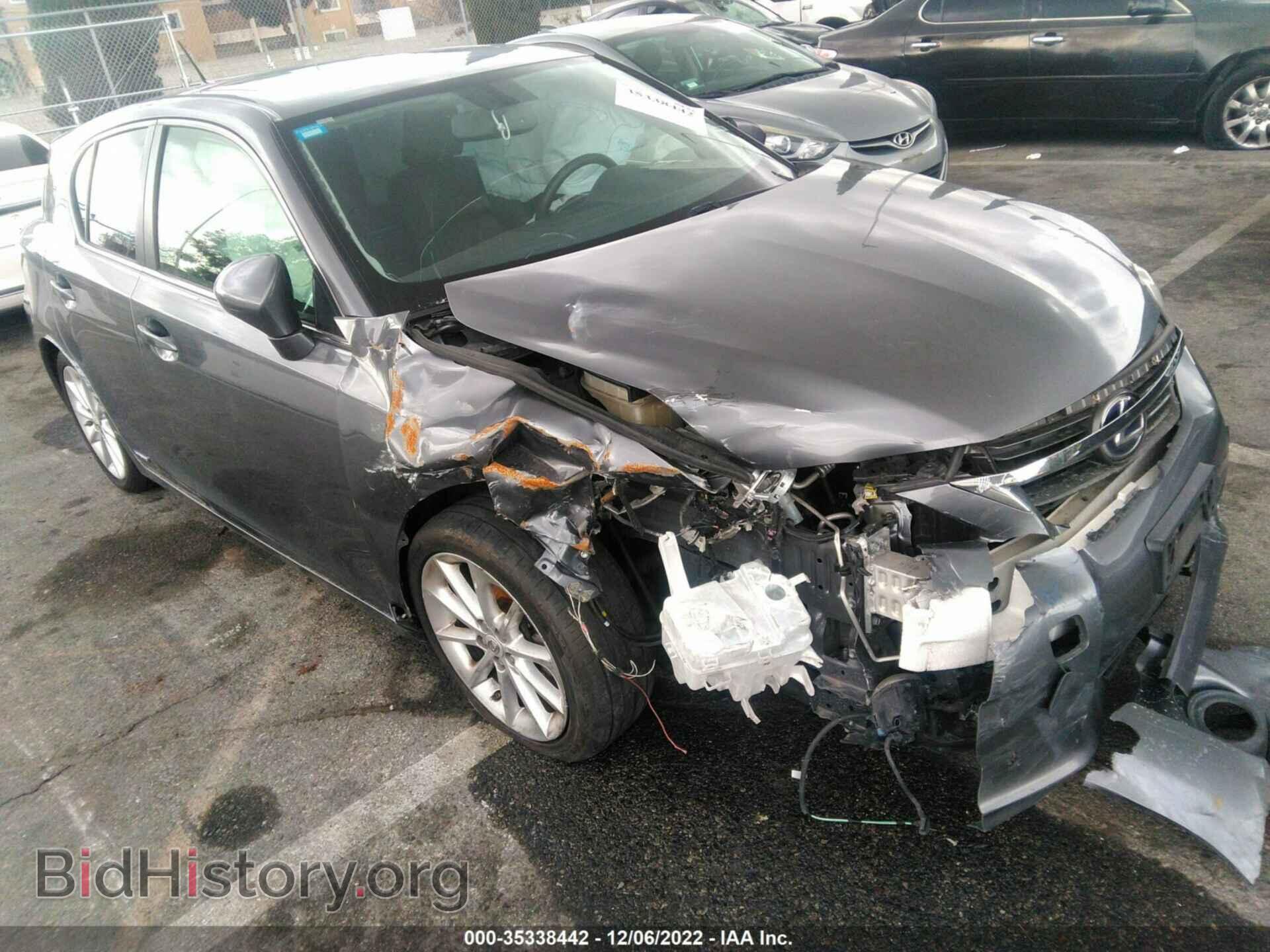 Photo JTHKD5BH5D2162437 - LEXUS CT 200H 2013