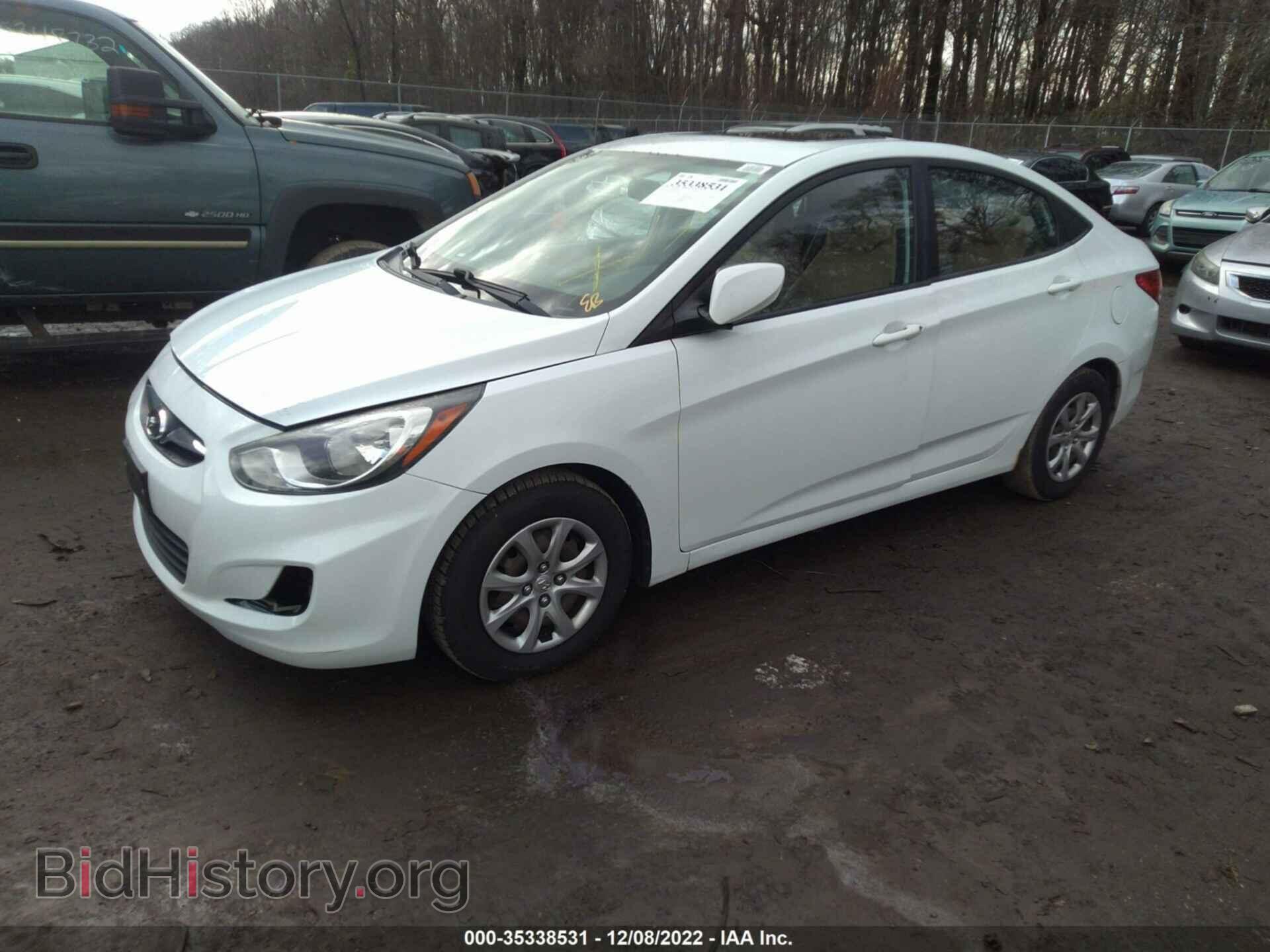 2012 HYUNDAI ACCENT - VIN: KMHCU4AE1CU041927 - Фото 2