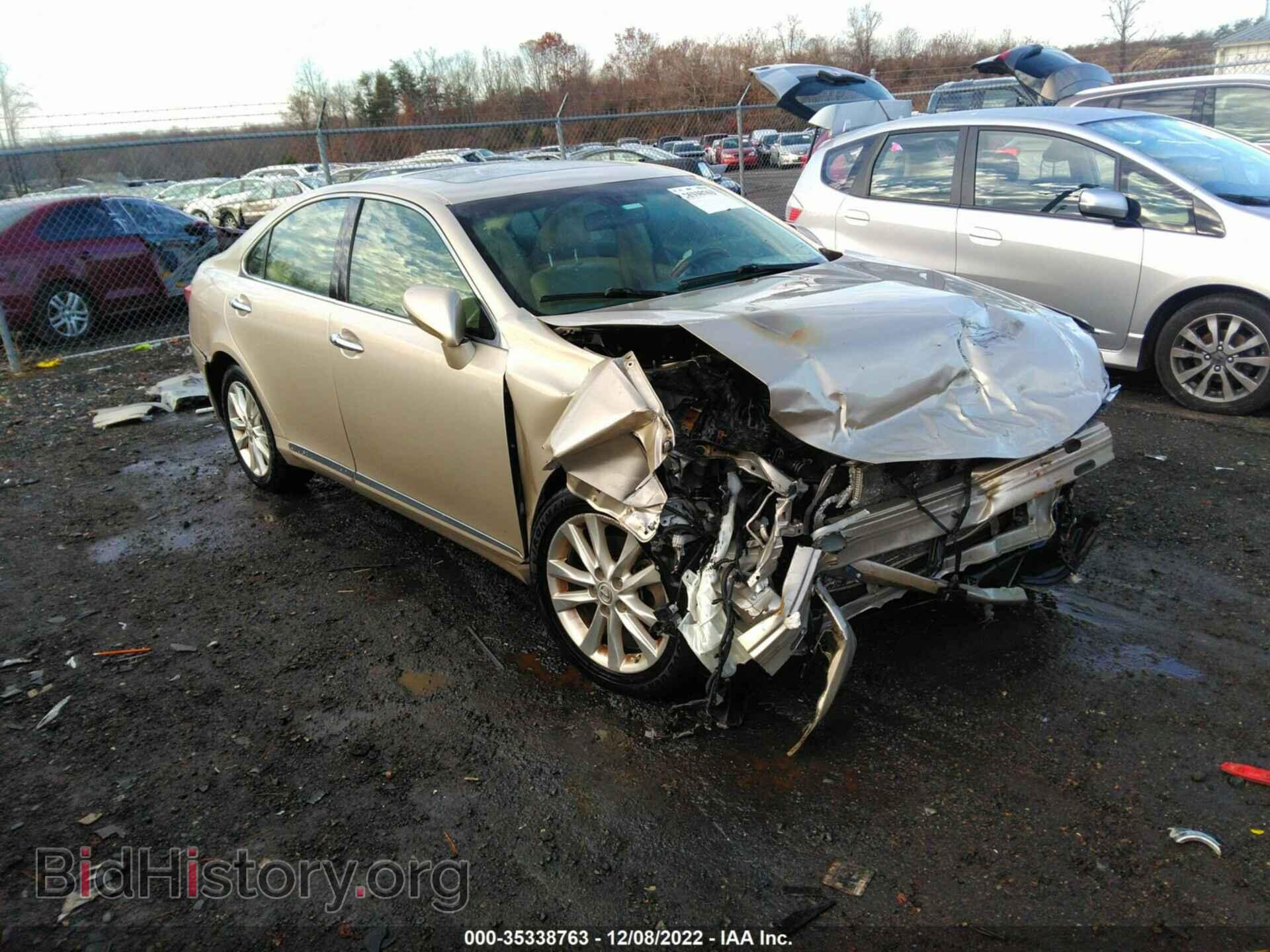 Photo JTHBK1EG7C2501666 - LEXUS ES 350 2012