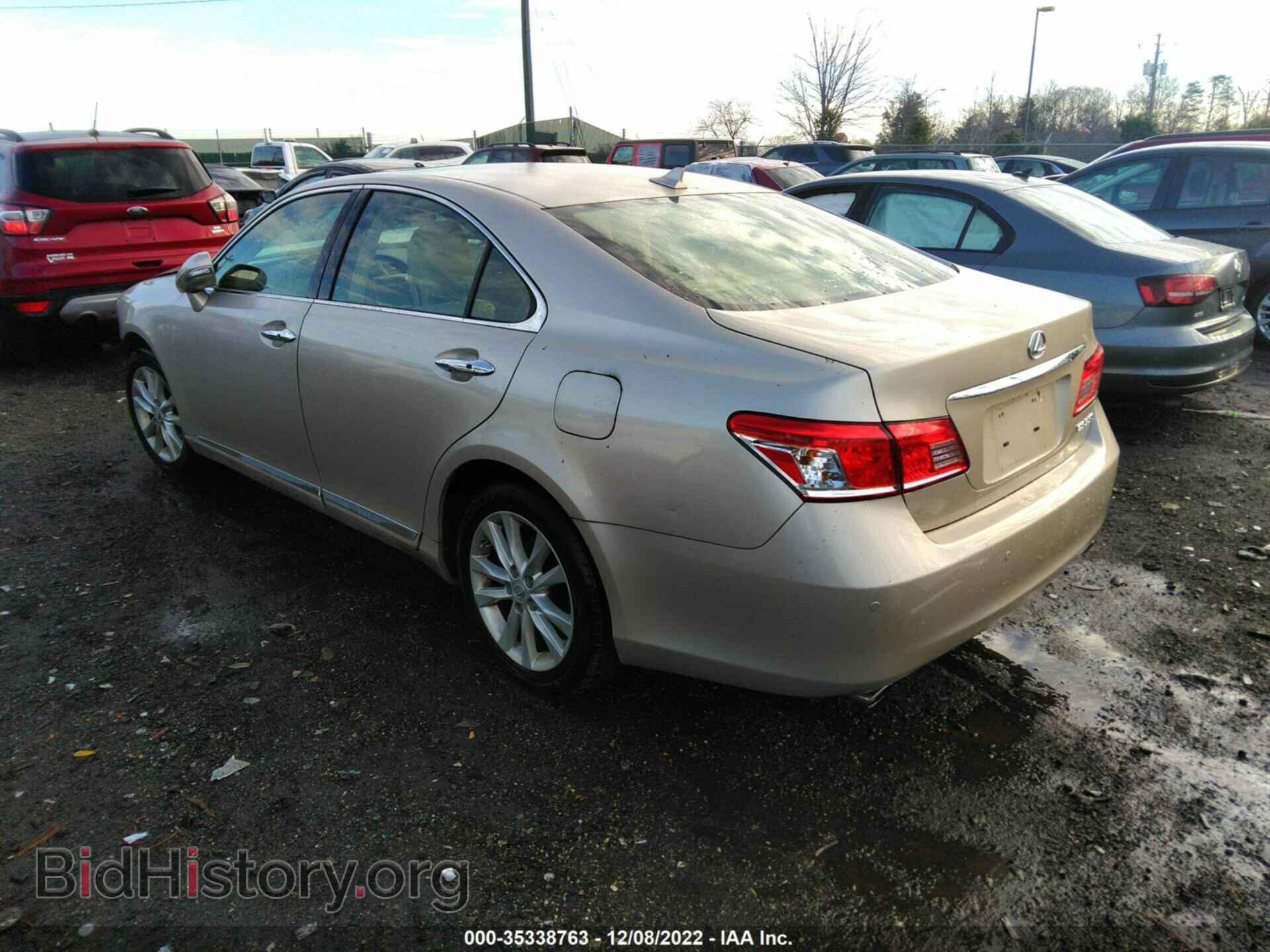 2012 LEXUS ES 350 - VIN: JTHBK1EG7C2501666 - Фото 3