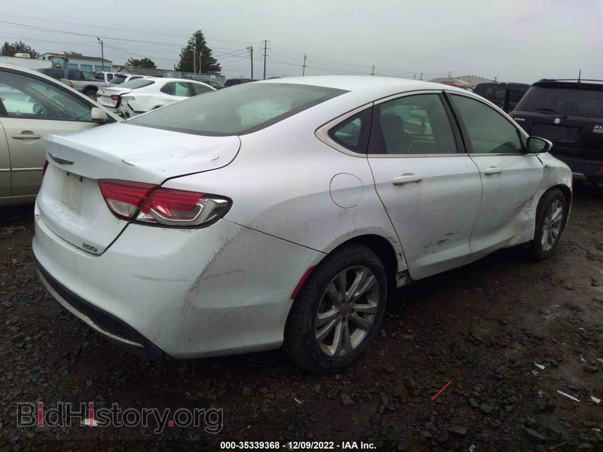 2015 CHRYSLER 200 - VIN: 1C3CCCAB8FN621797 - Фото 4
