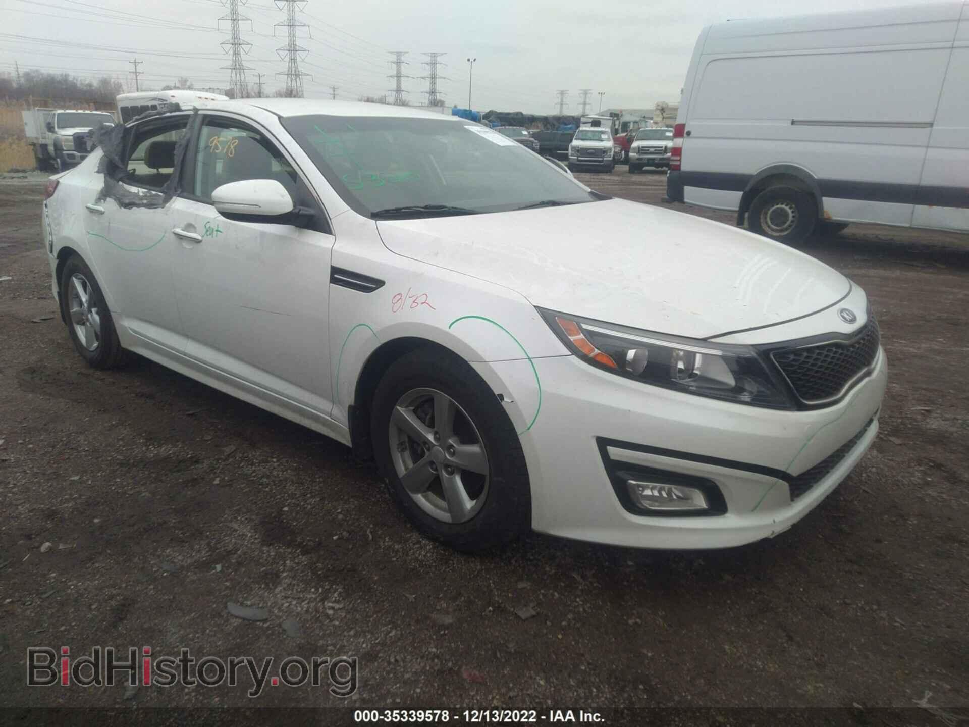 Фотография KNAGM4A77F5659028 - KIA OPTIMA 2015