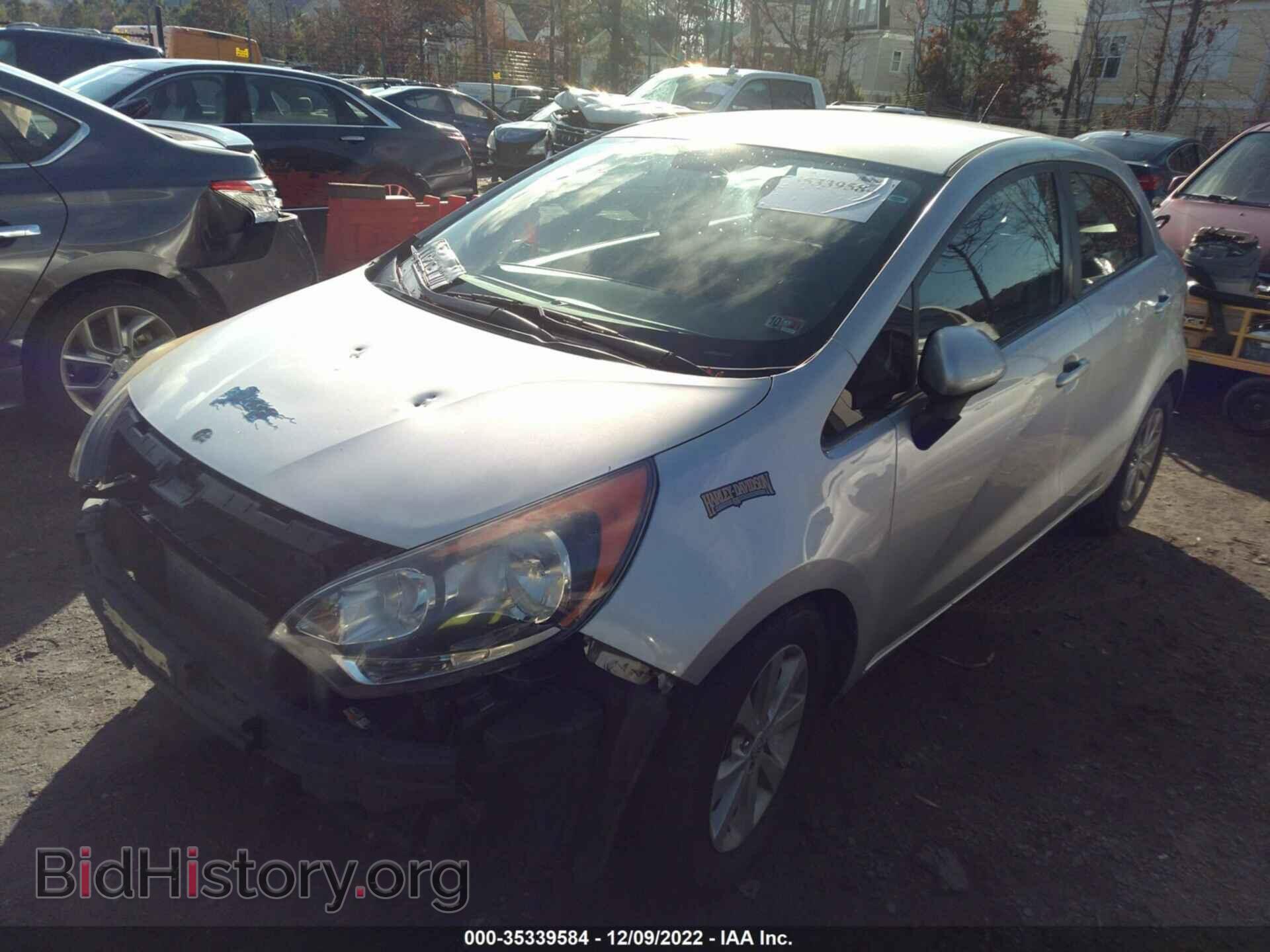 2014 KIA RIO - VIN: KNADN5A31E6419968 - Photo 2