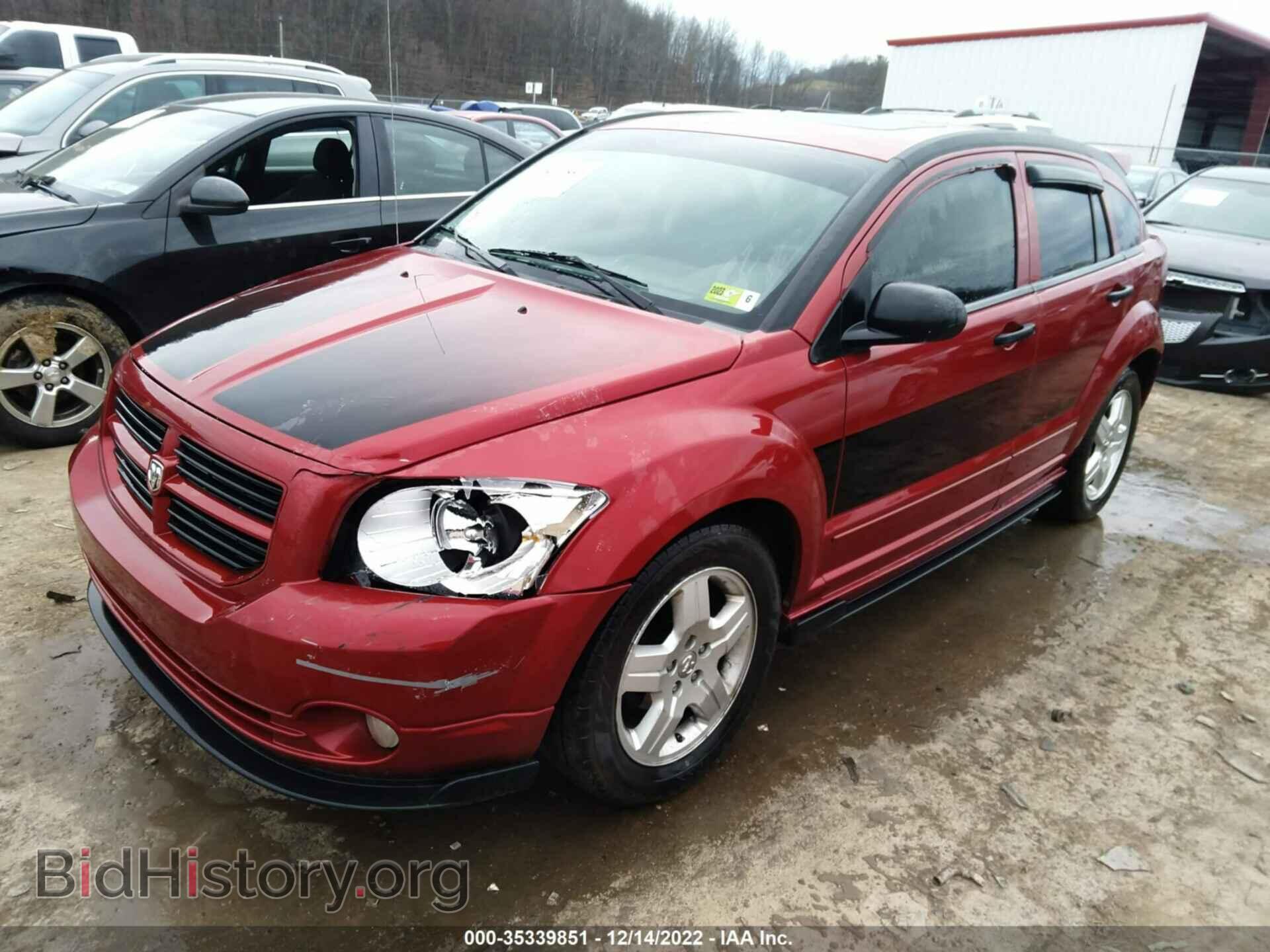2008 DODGE CALIBER - VIN: 1B3HB48B78D776285 - Фото 2