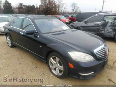 2012 Mercedes-Benz S-CLASS S 550, синий — VIN WDDNG9EB4CA482539, IAAI