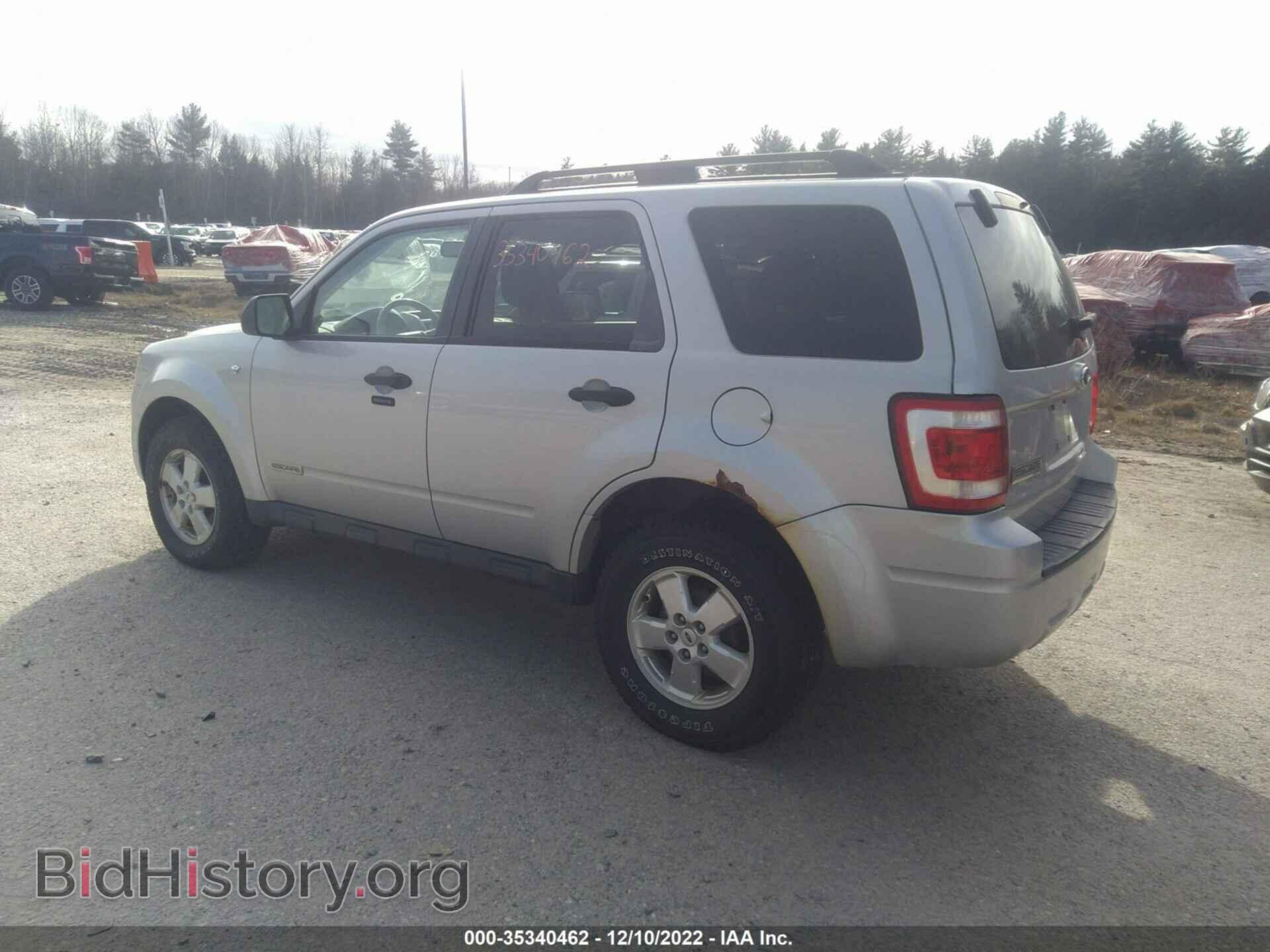 2008 FORD ESCAPE - VIN: 1FMCU93178KD06280 - Фото 3