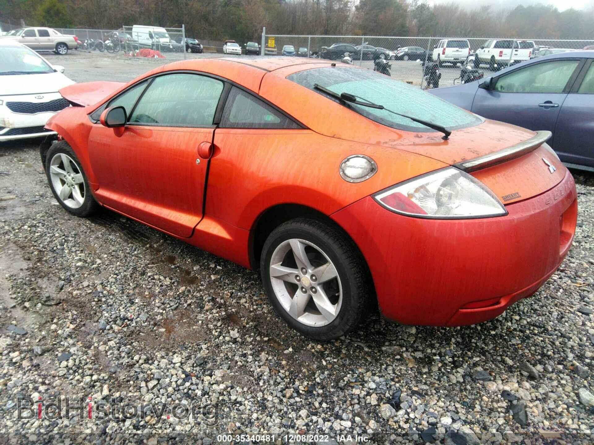 2008 MITSUBISHI ECLIPSE - VIN: 4A3AK24F38E016732 - Photo 3