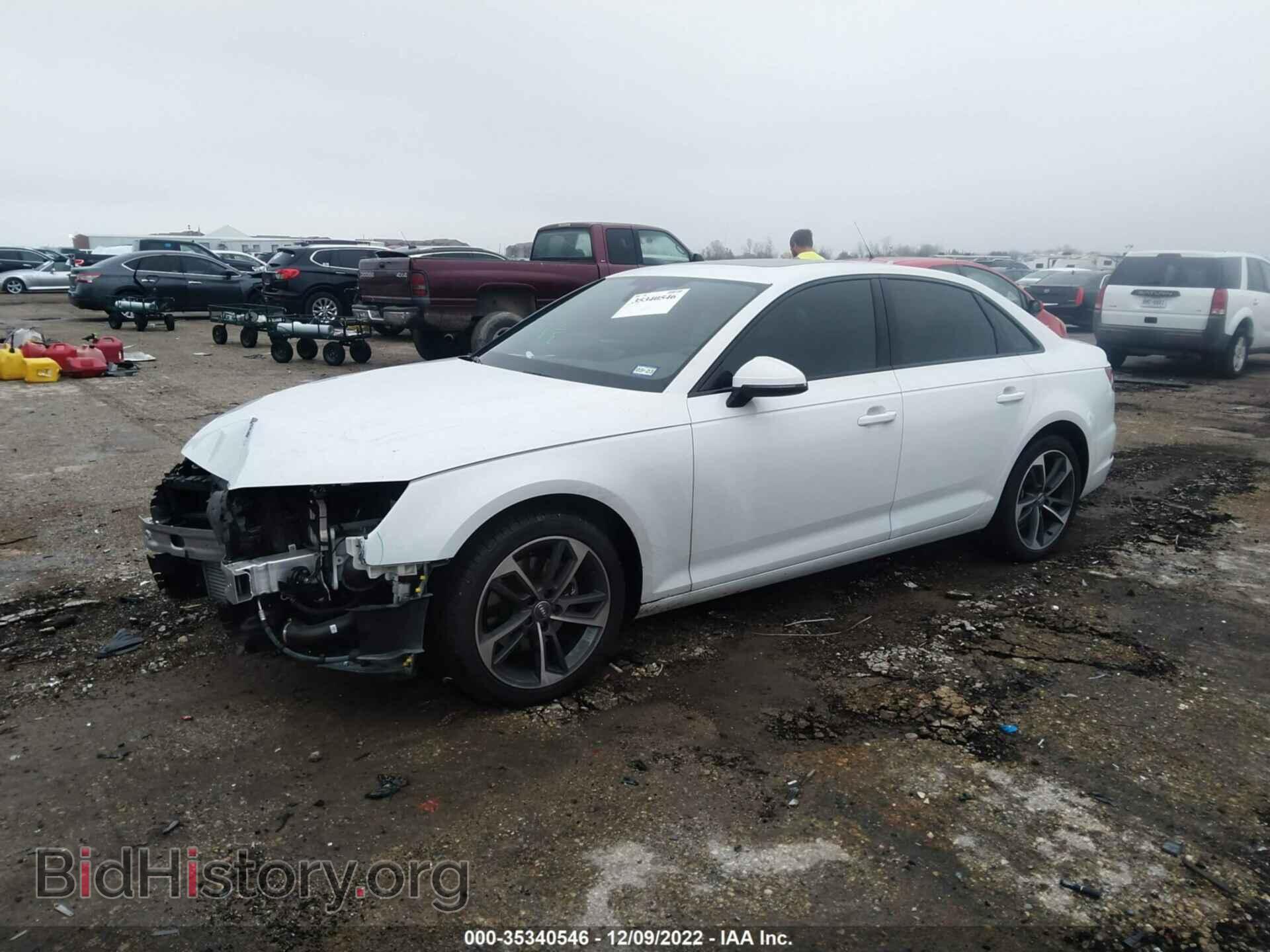 2019 AUDI A4 - VIN: WAUGMAF4XKN014591 - Фото 2