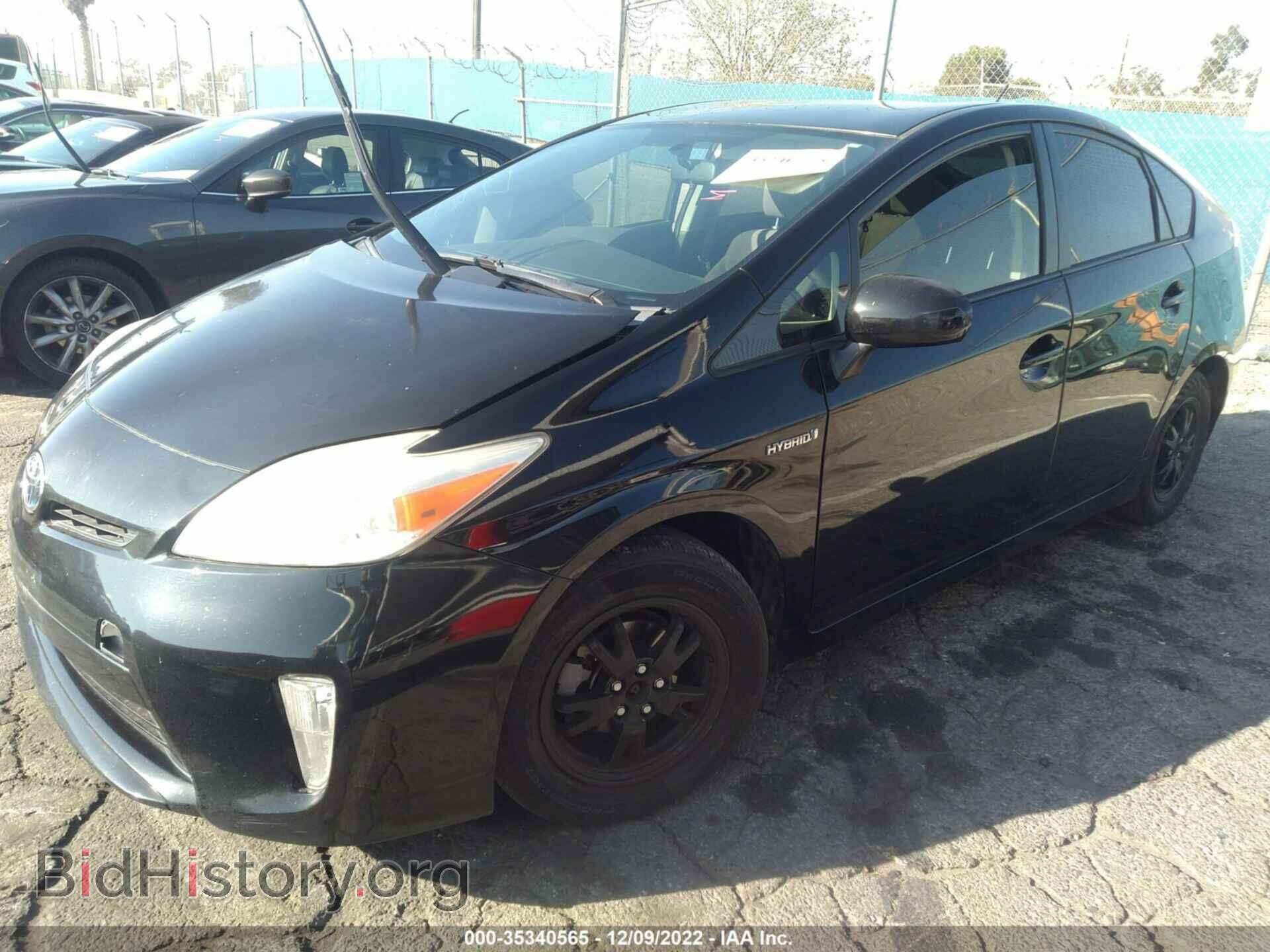 2012 TOYOTA PRIUS - VIN: JTDKN3DU4C0334898 - Photo 2
