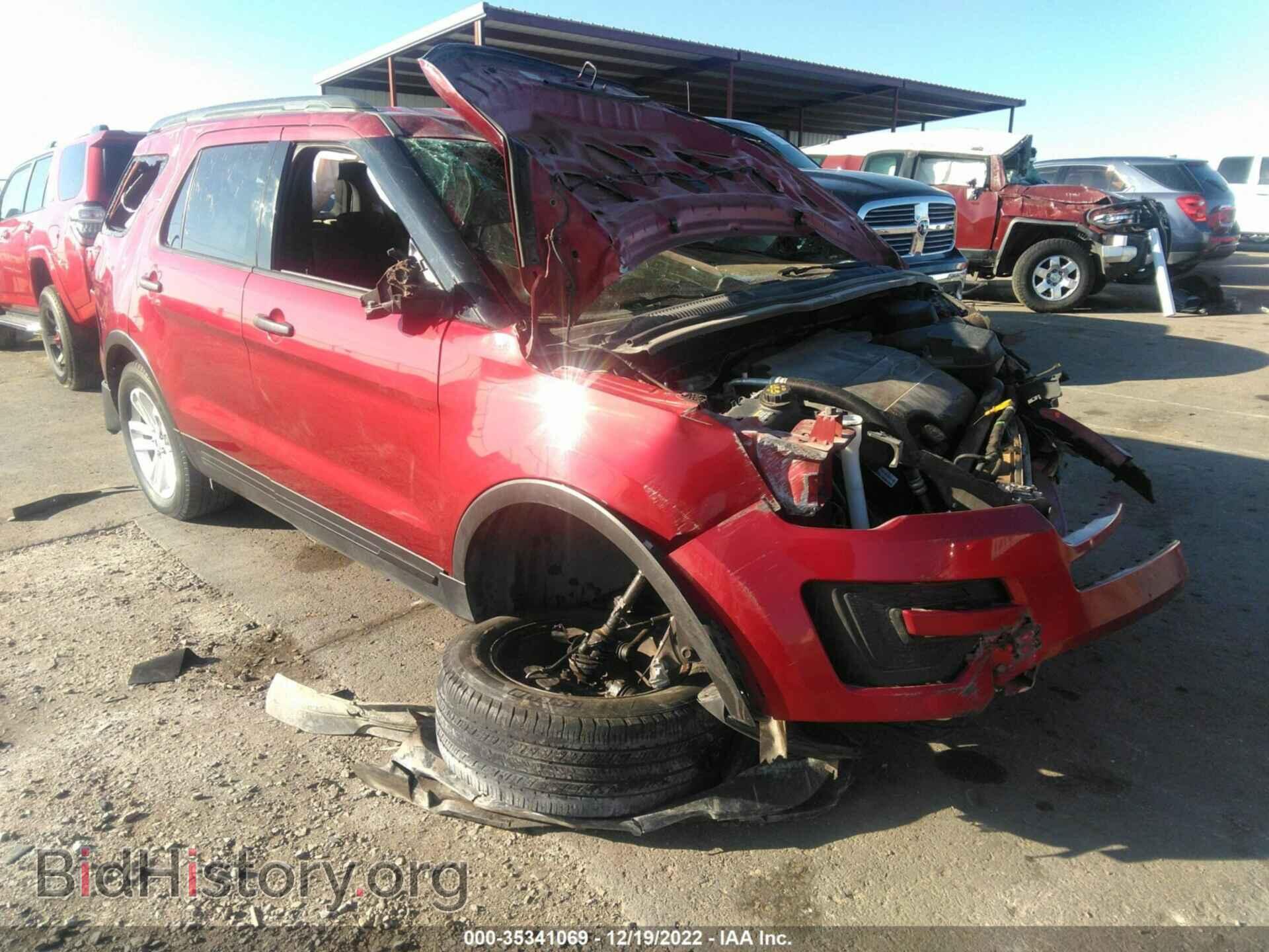 Фотография 1FM5K7B87HGE10871 - FORD EXPLORER 2017