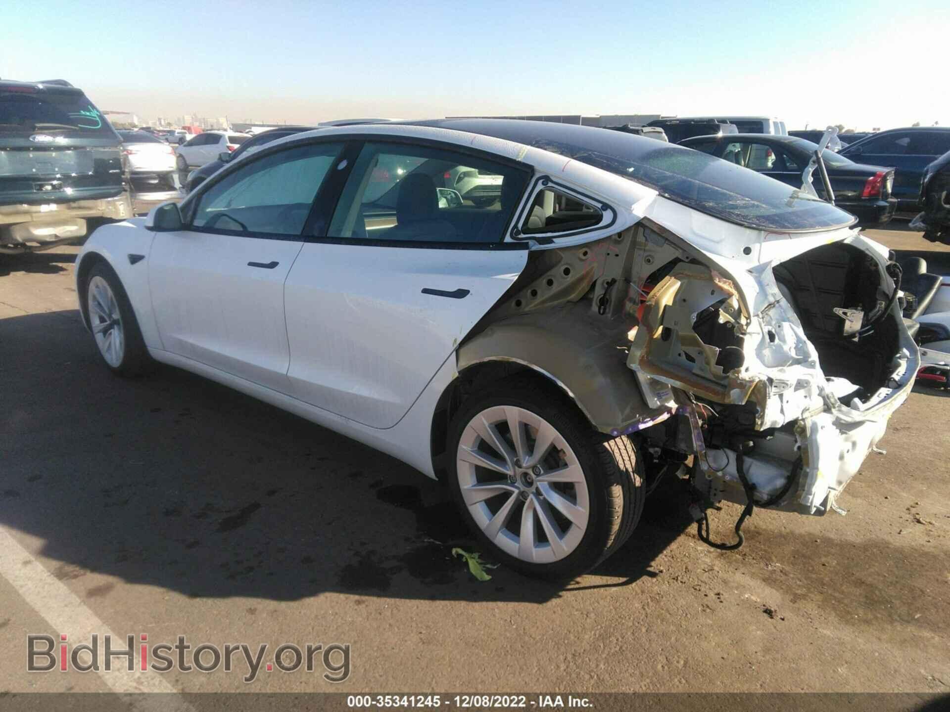 2021 TESLA MODEL 3 - VIN: 5YJ3E1EBXMF877424 - Photo 3