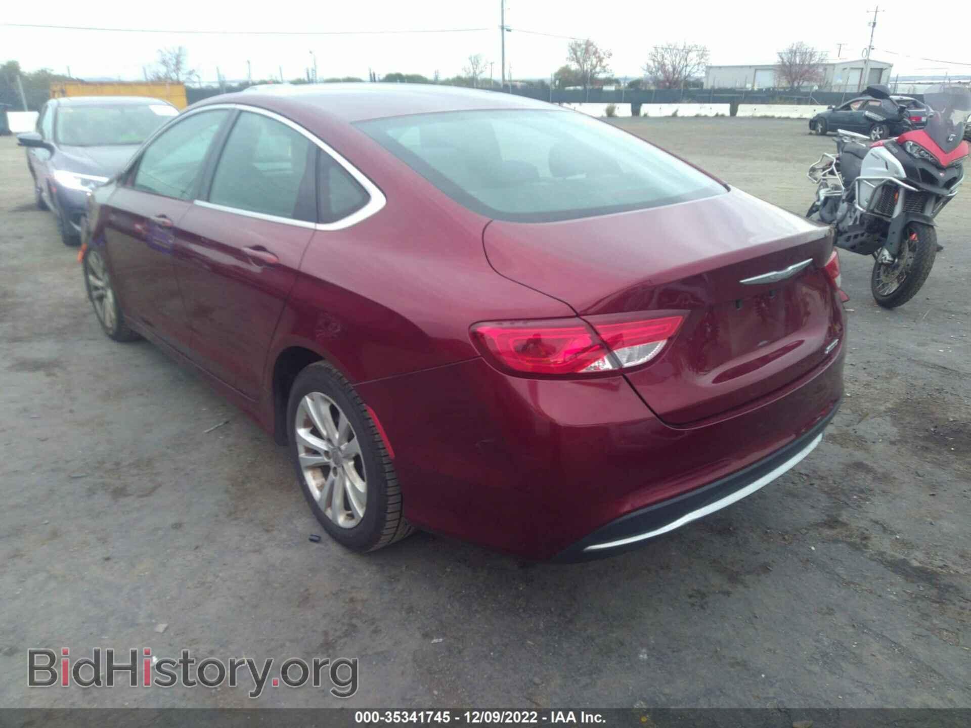 2015 CHRYSLER 200 - VIN: 1C3CCCAB3FN521008 - Фото 3