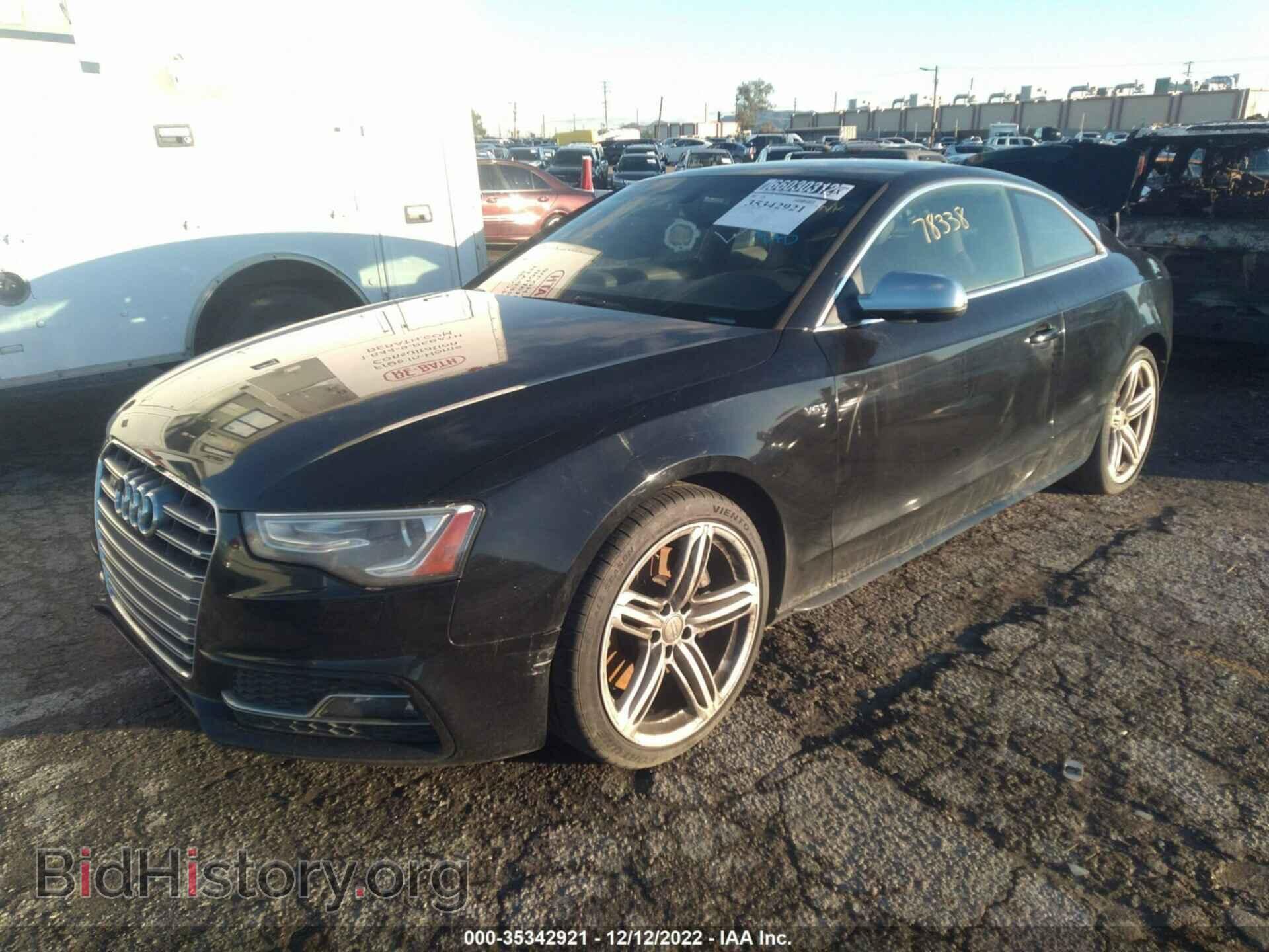2013 AUDI S5 - VIN: WAUCGAFR1DA075081 - Фото 2