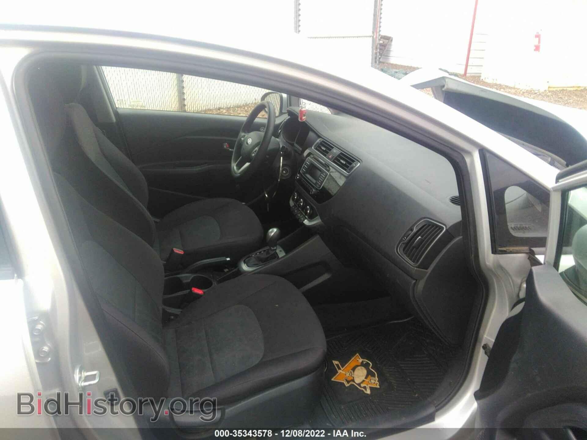 2016 KIA RIO - VIN: KNADM4A35G6654101 - Фото 5