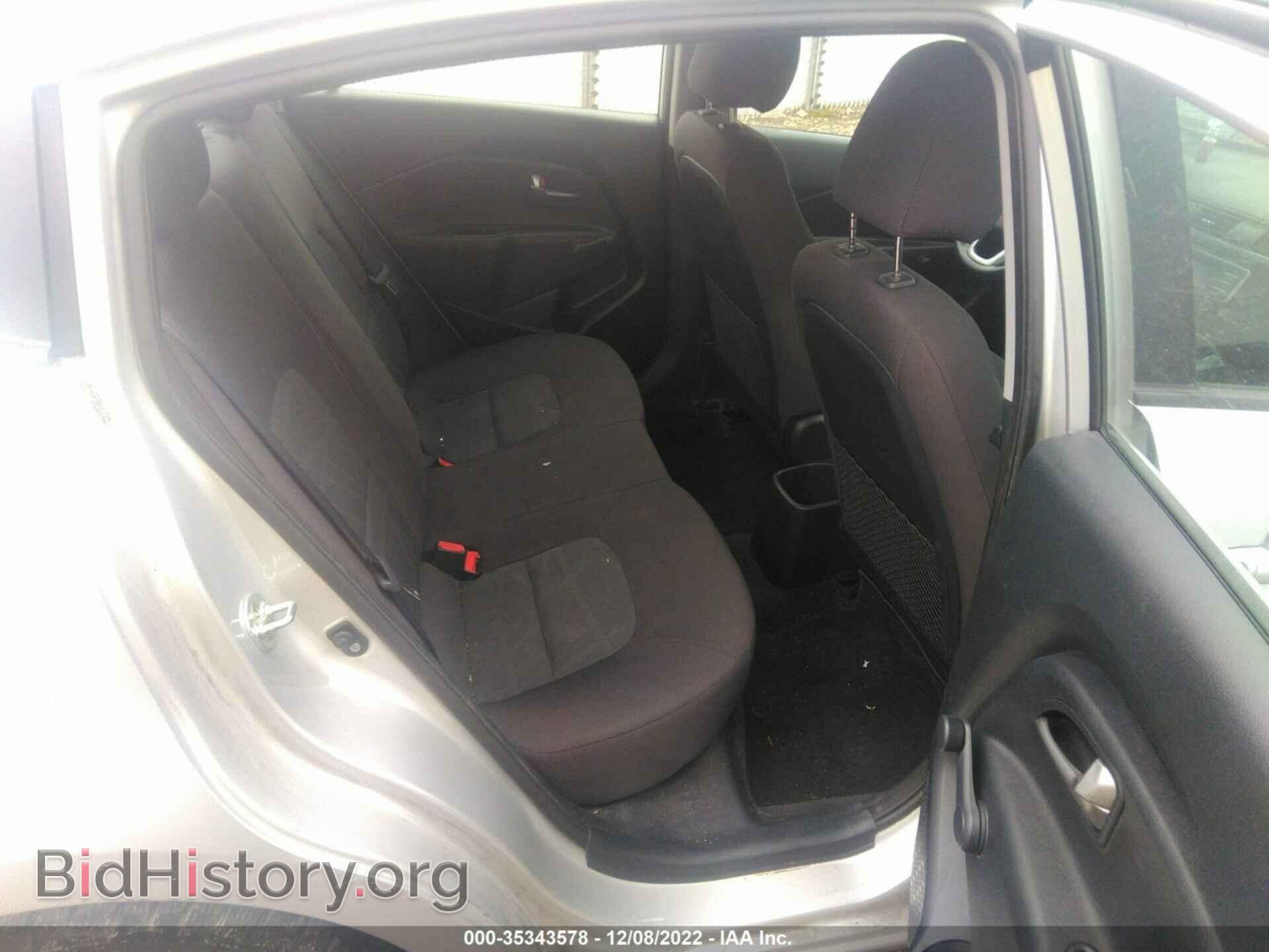2016 KIA RIO - VIN: KNADM4A35G6654101 - Фото 8