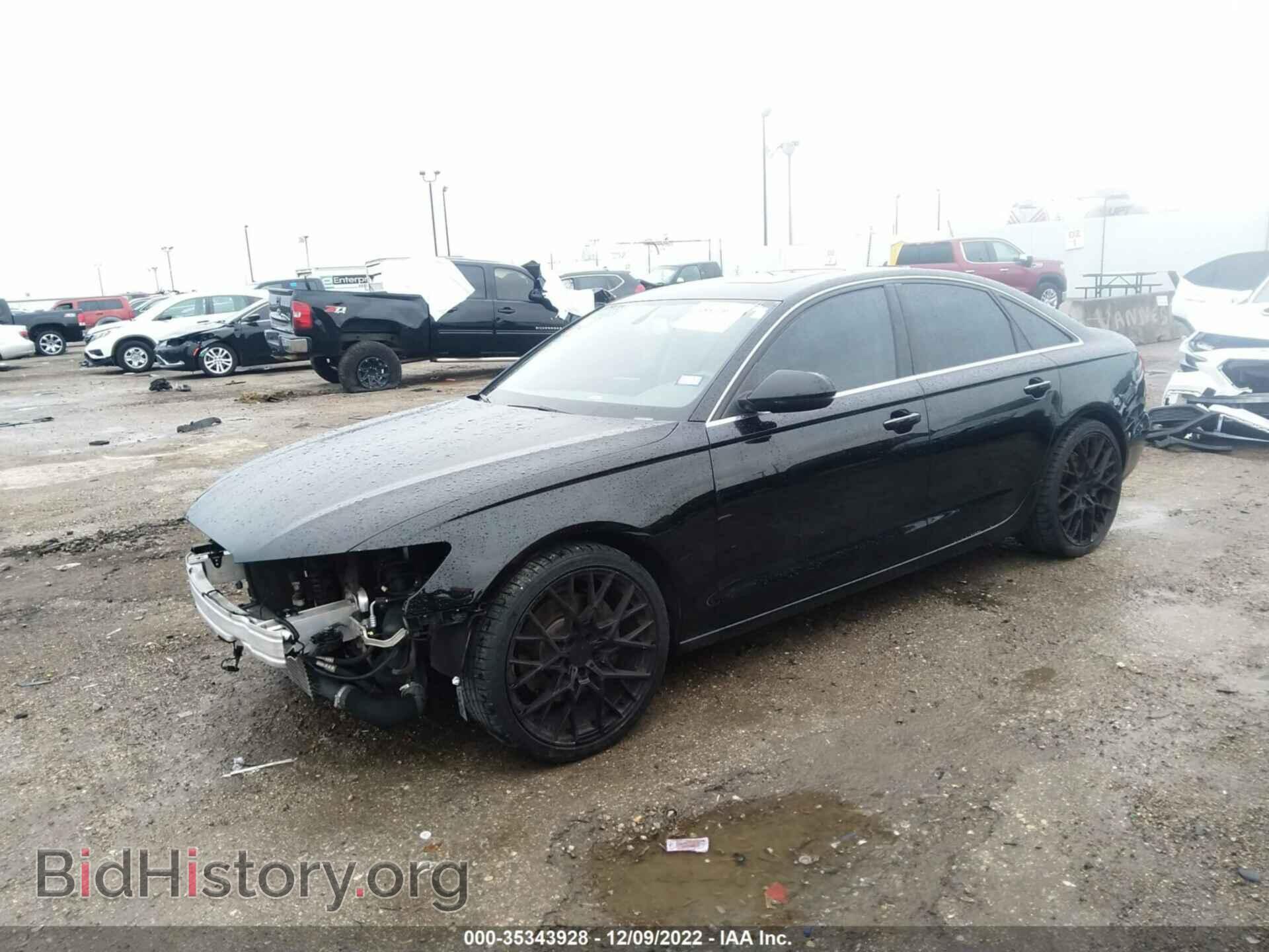 2014 AUDI A6 - VIN: WAUDFAFC1EN023088 - Фото 2