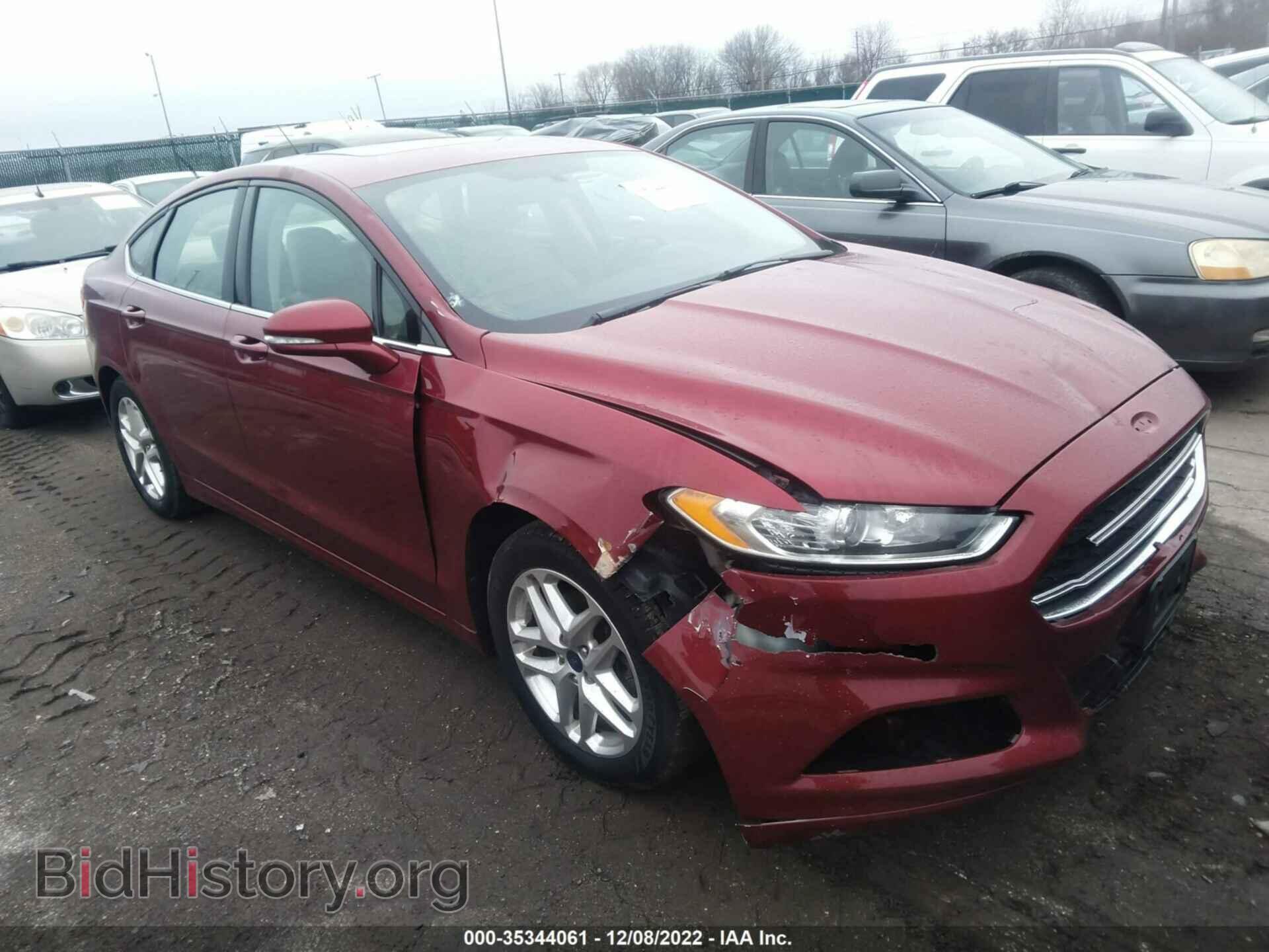 Фотография 3FA6P0H70DR302567 - FORD FUSION 2013