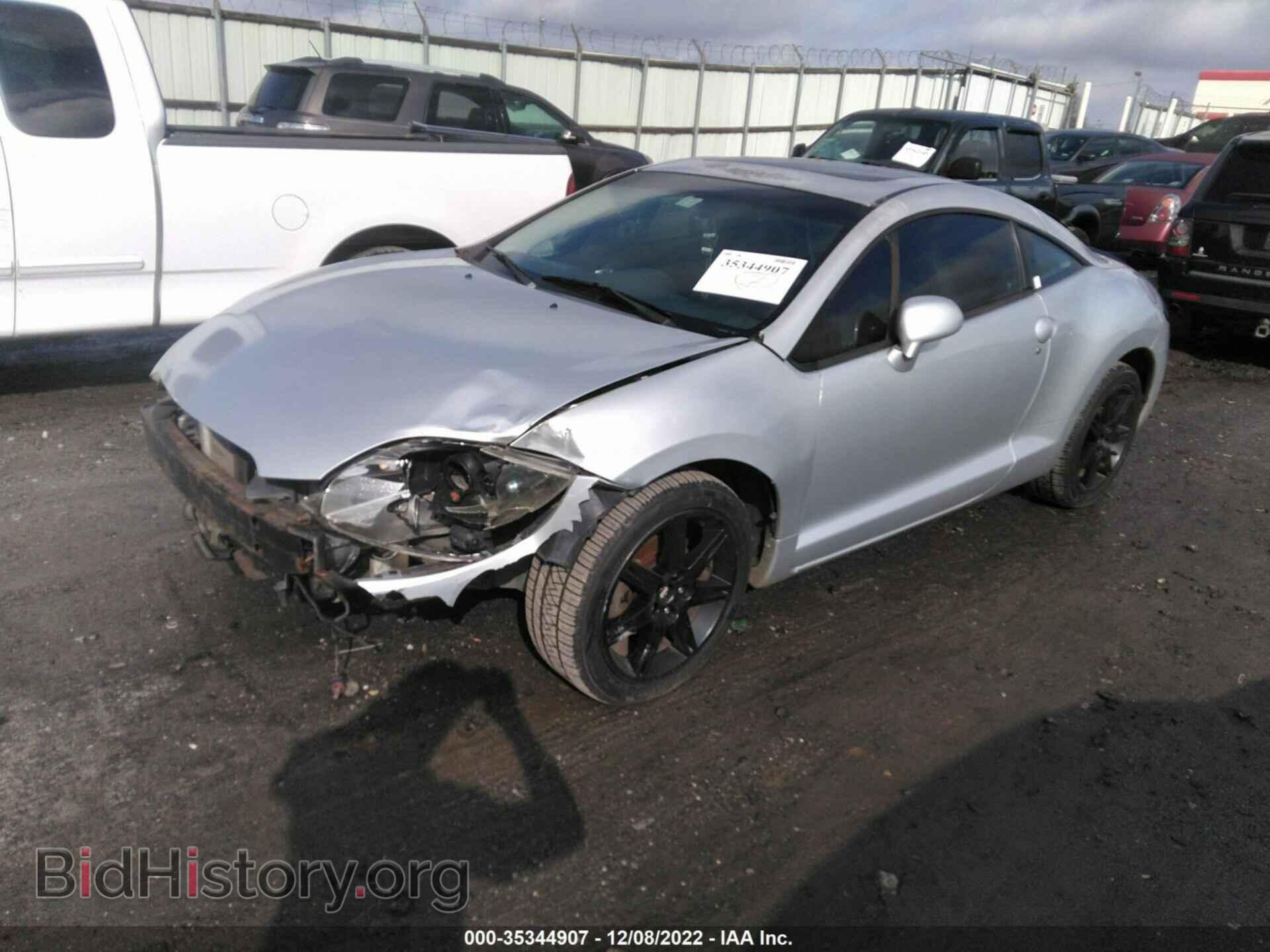 2006 MITSUBISHI ECLIPSE - VIN: 4A3AK34T66E001943 - Фото 2