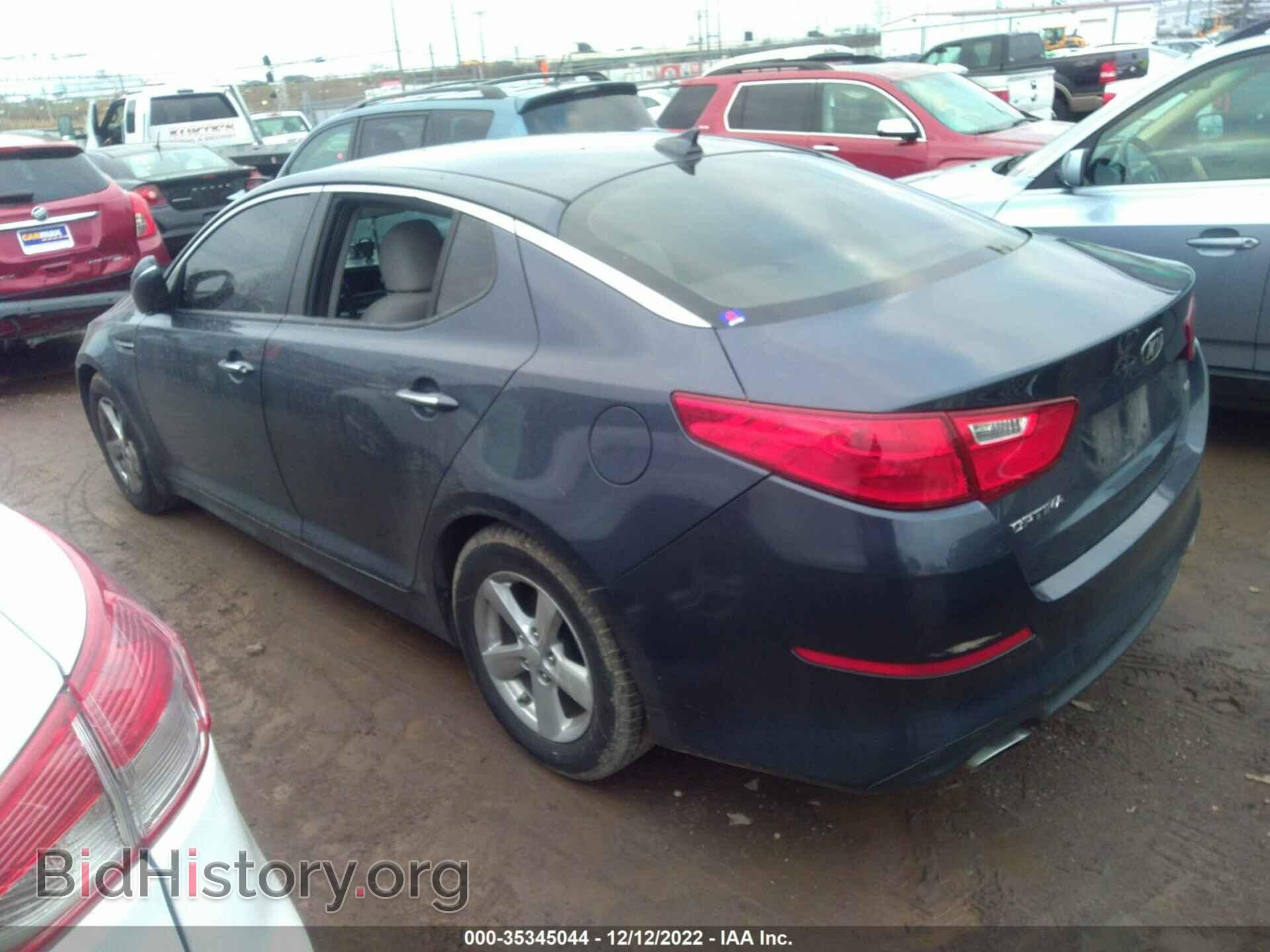 2015 KIA OPTIMA - VIN: KNAGM4A74F5584708 - Фото 3