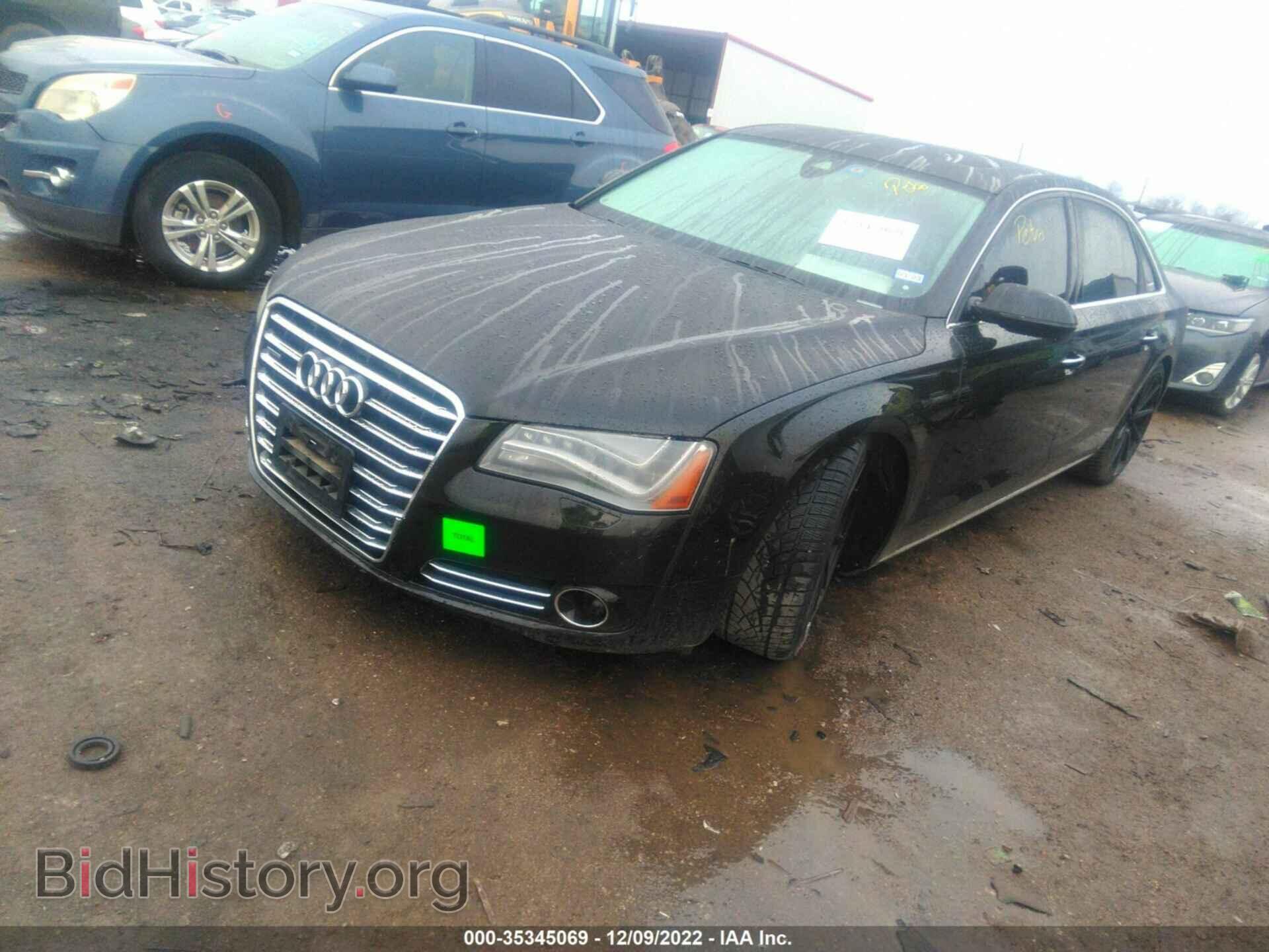 2013 AUDI A8 L - VIN: WAURGAFD6DN002960 - Фото 2