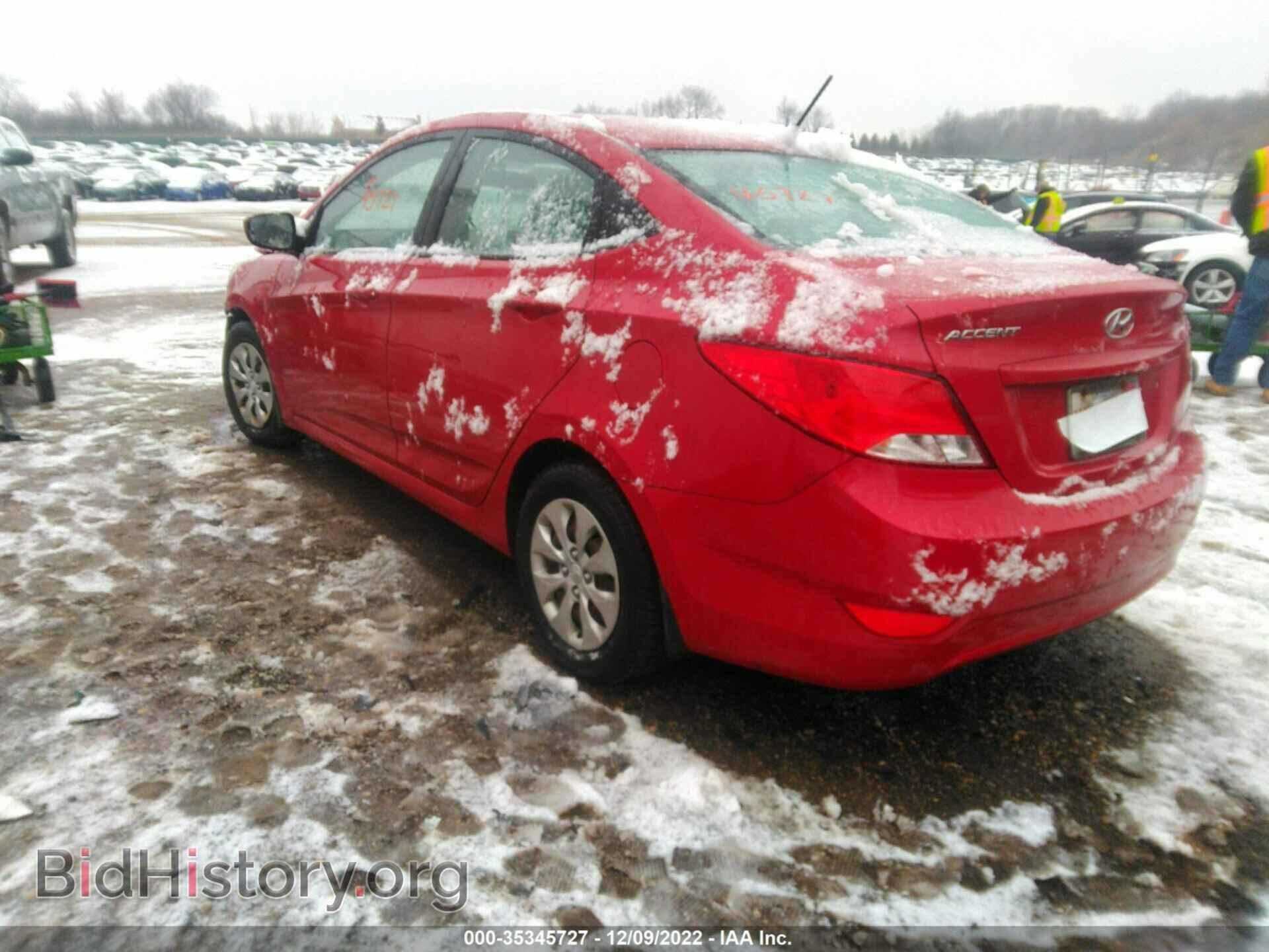 2015 HYUNDAI ACCENT - VIN: KMHCT4AE2FU802990 - Фото 3