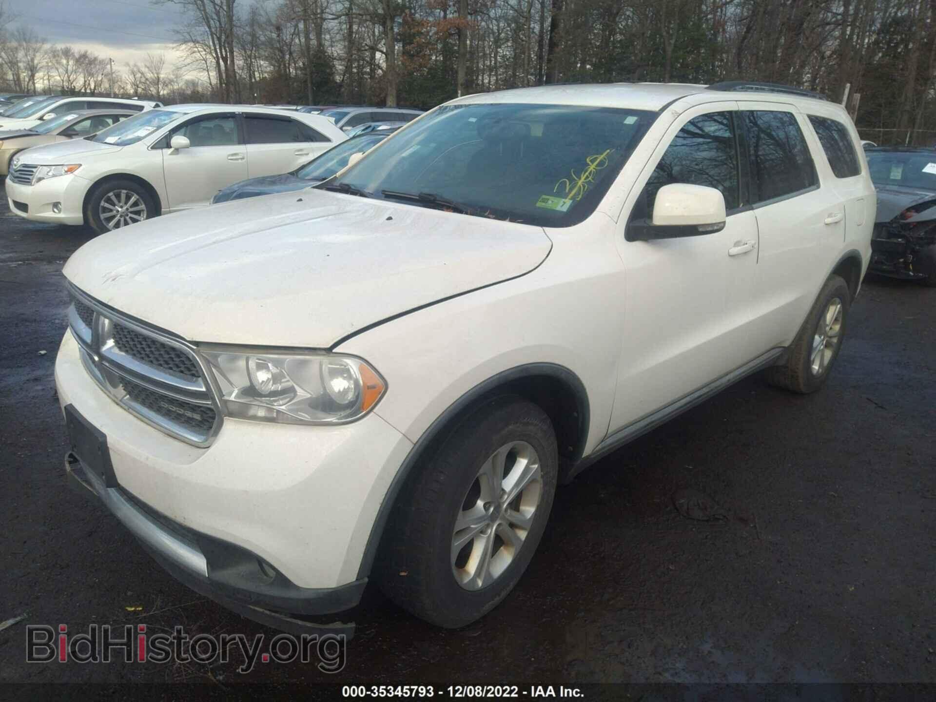 2012 DODGE DURANGO - VIN: 1C4RDJDG6CC130487 - Фото 2