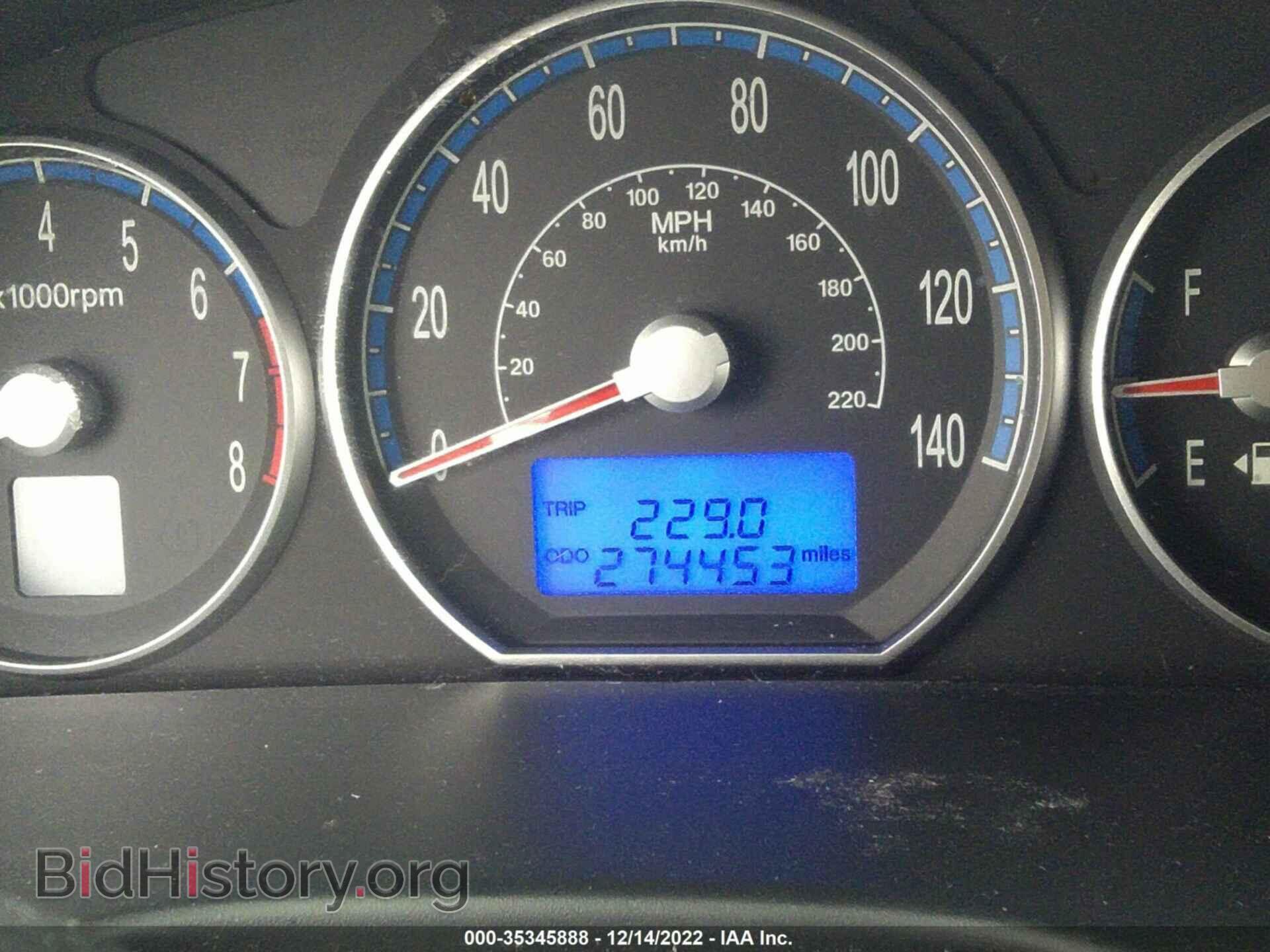 2008 HYUNDAI SANTA FE - VIN: 5NMSG73D58H200024 - Фото 7