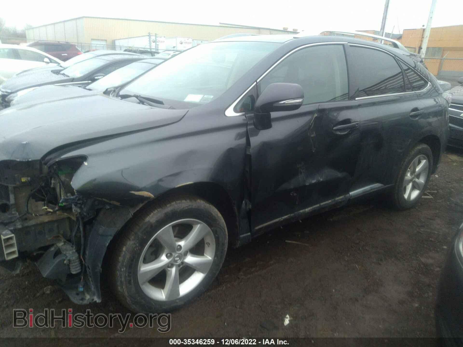 2010 LEXUS RX 350 - VIN: 2T2BK1BA5AC020567 - Фото 2