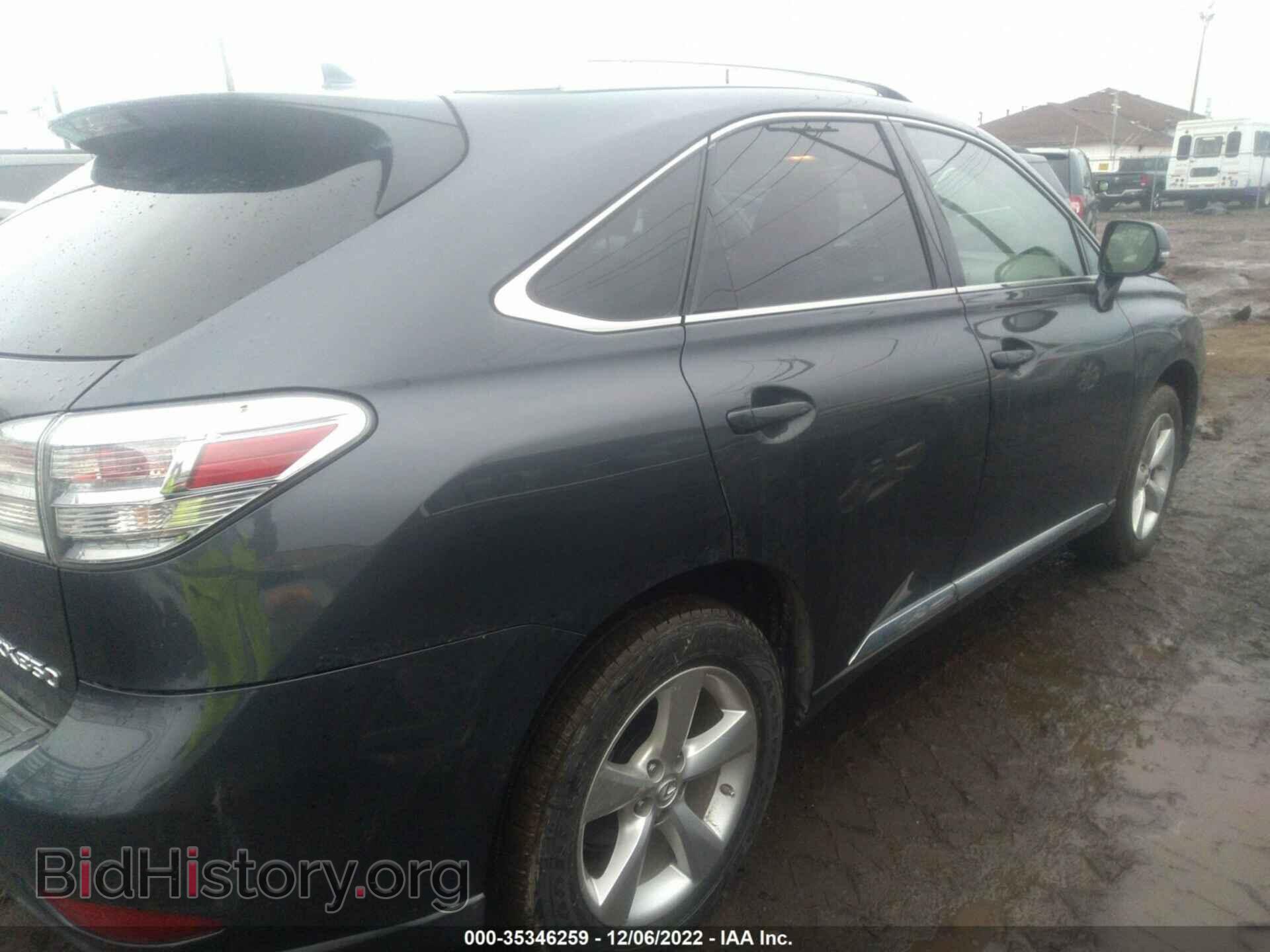 2010 LEXUS RX 350 - VIN: 2T2BK1BA5AC020567 - Фото 4