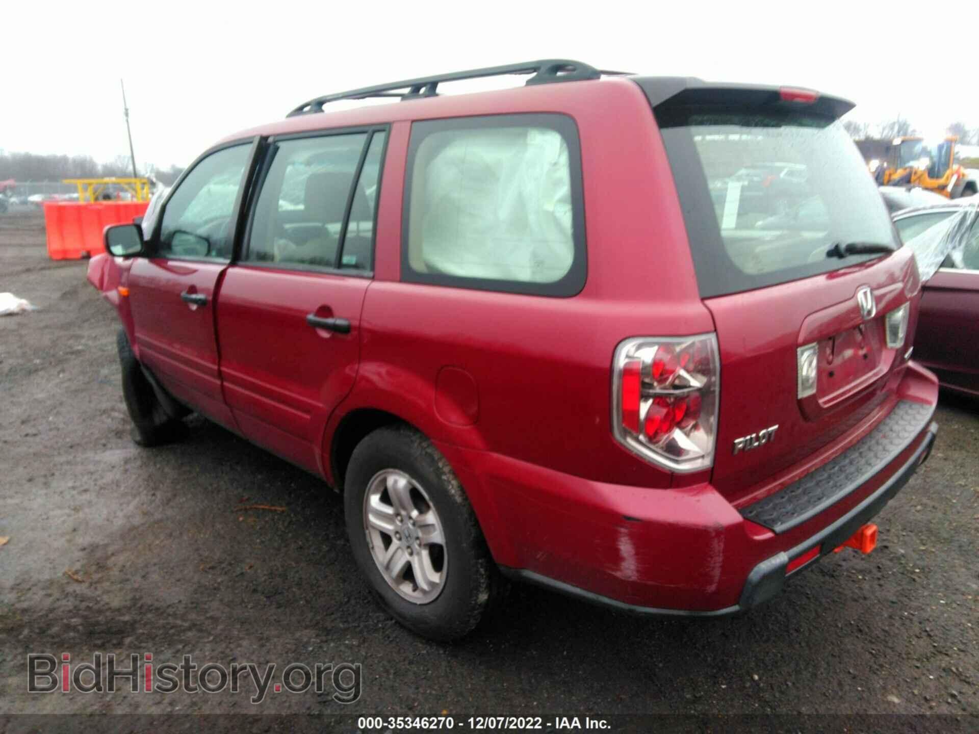 2006 HONDA PILOT - VIN: 5FNYF18196B018592 - Фото 3
