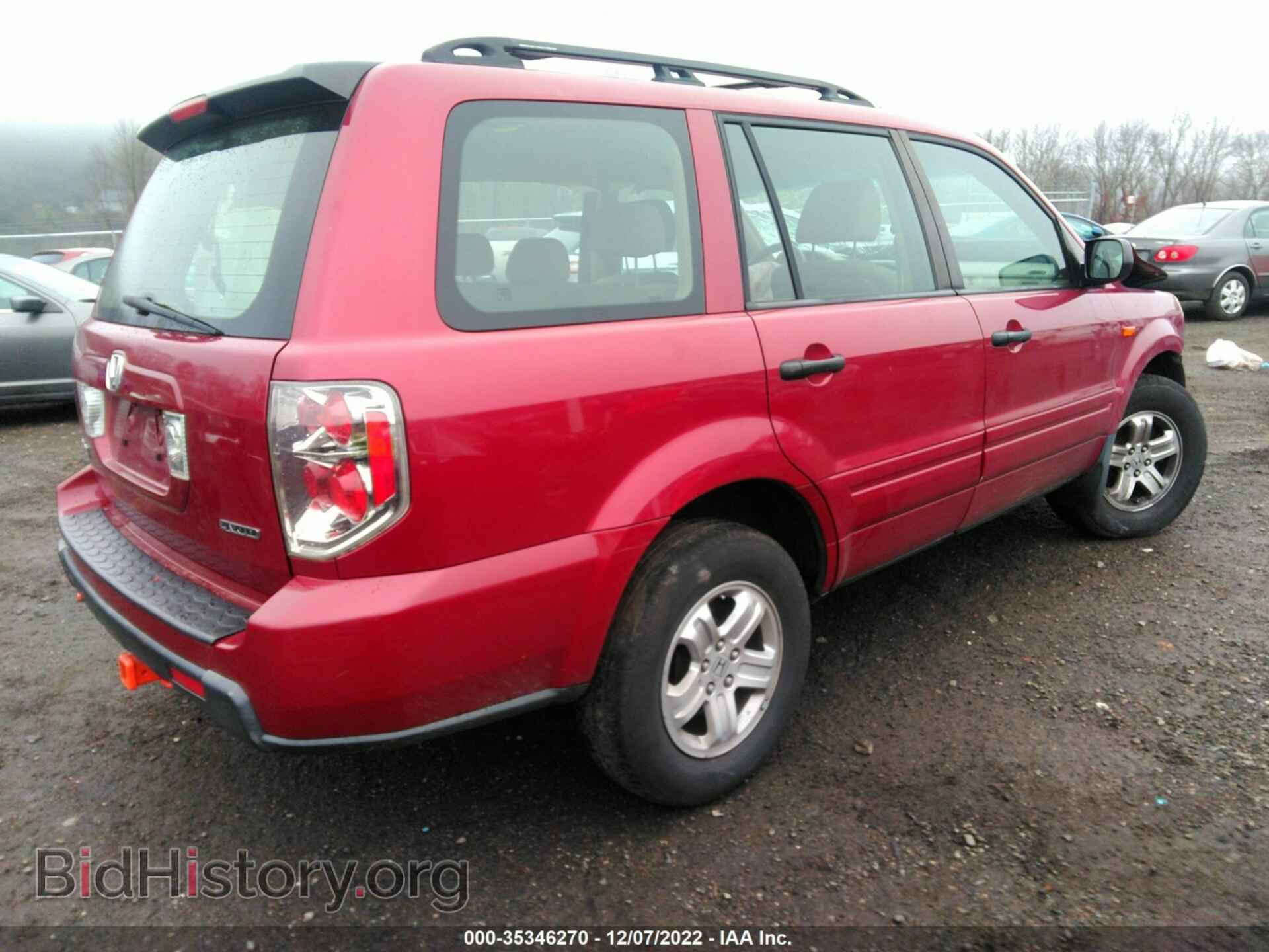 2006 HONDA PILOT - VIN: 5FNYF18196B018592 - Фото 4