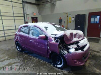2014 Mitsubishi MIRAGE DE, pink — VIN ML32A3HJ0EH019115, IAAI