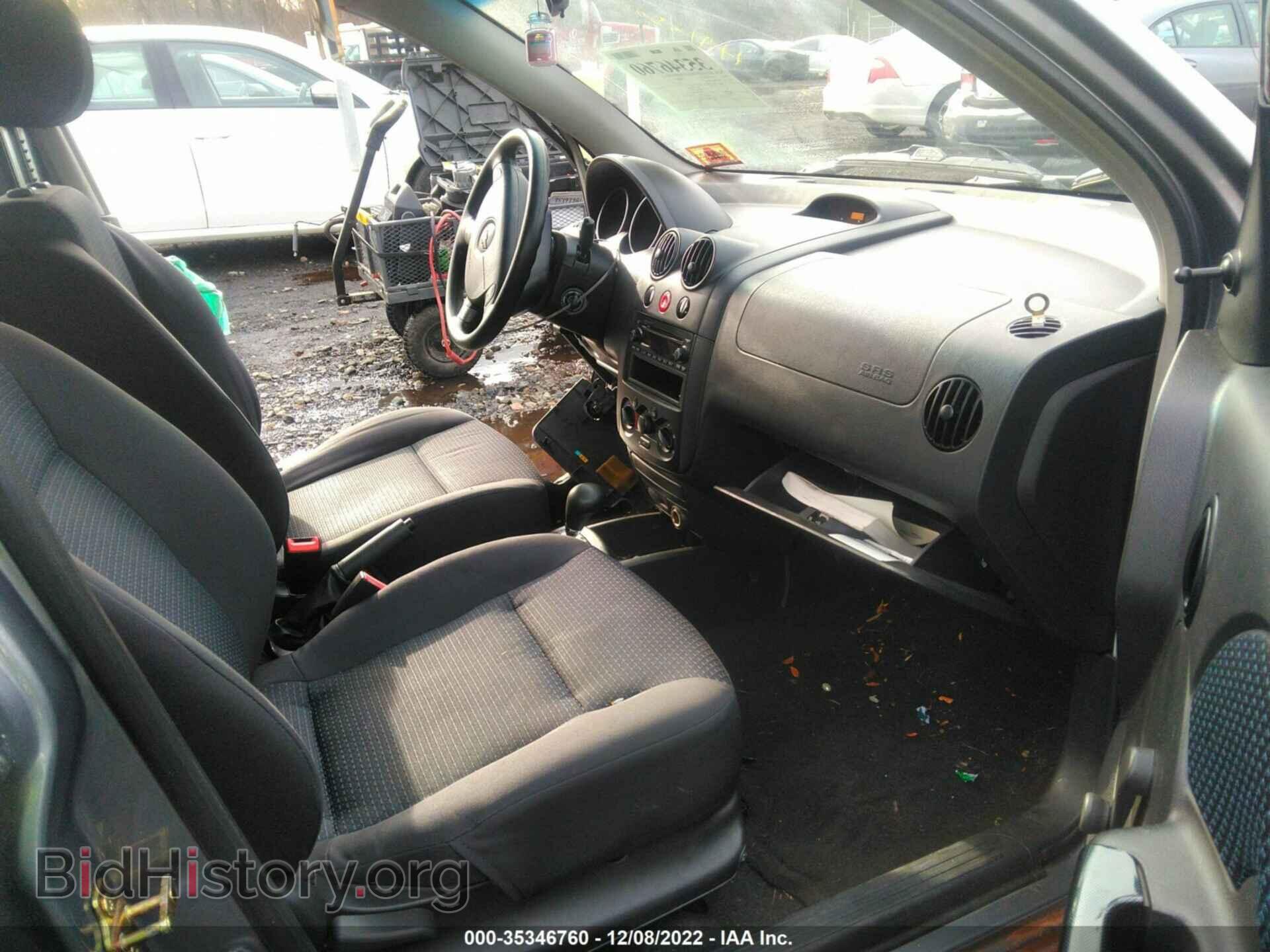 2006 CHEVROLET AVEO - VIN: KL1TD66626B544486 - Фото 5