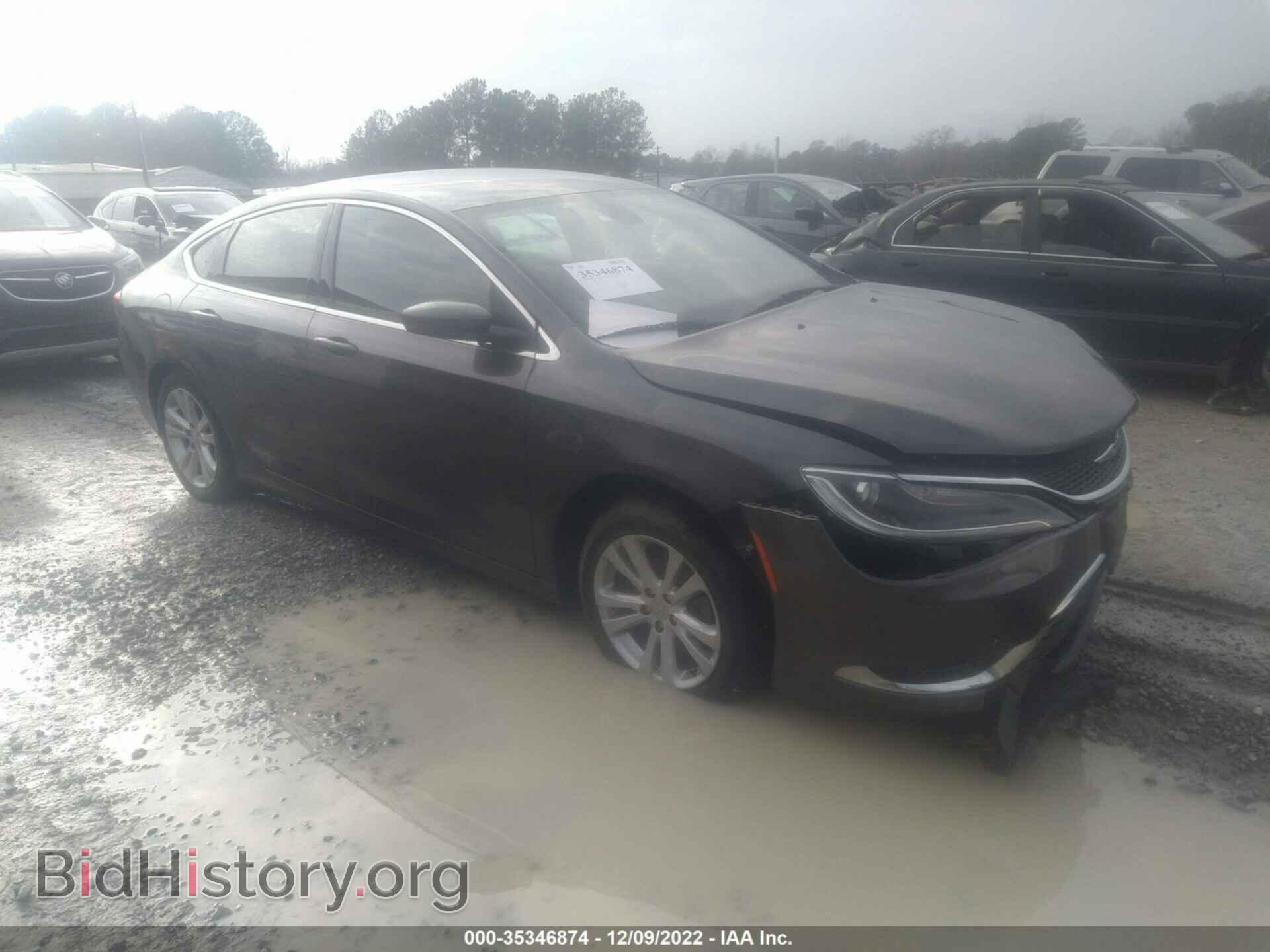Фотография 1C3CCCAB0FN730156 - CHRYSLER 200 2015