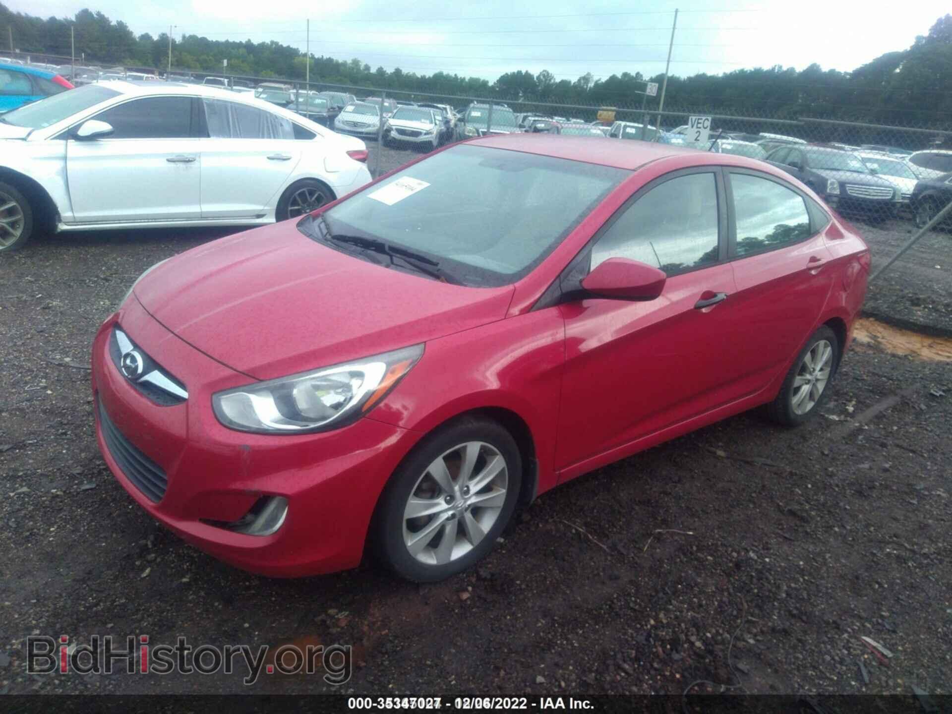 2013 HYUNDAI ACCENT - VIN: KMHCU4AE8DU273846 - Фото 2