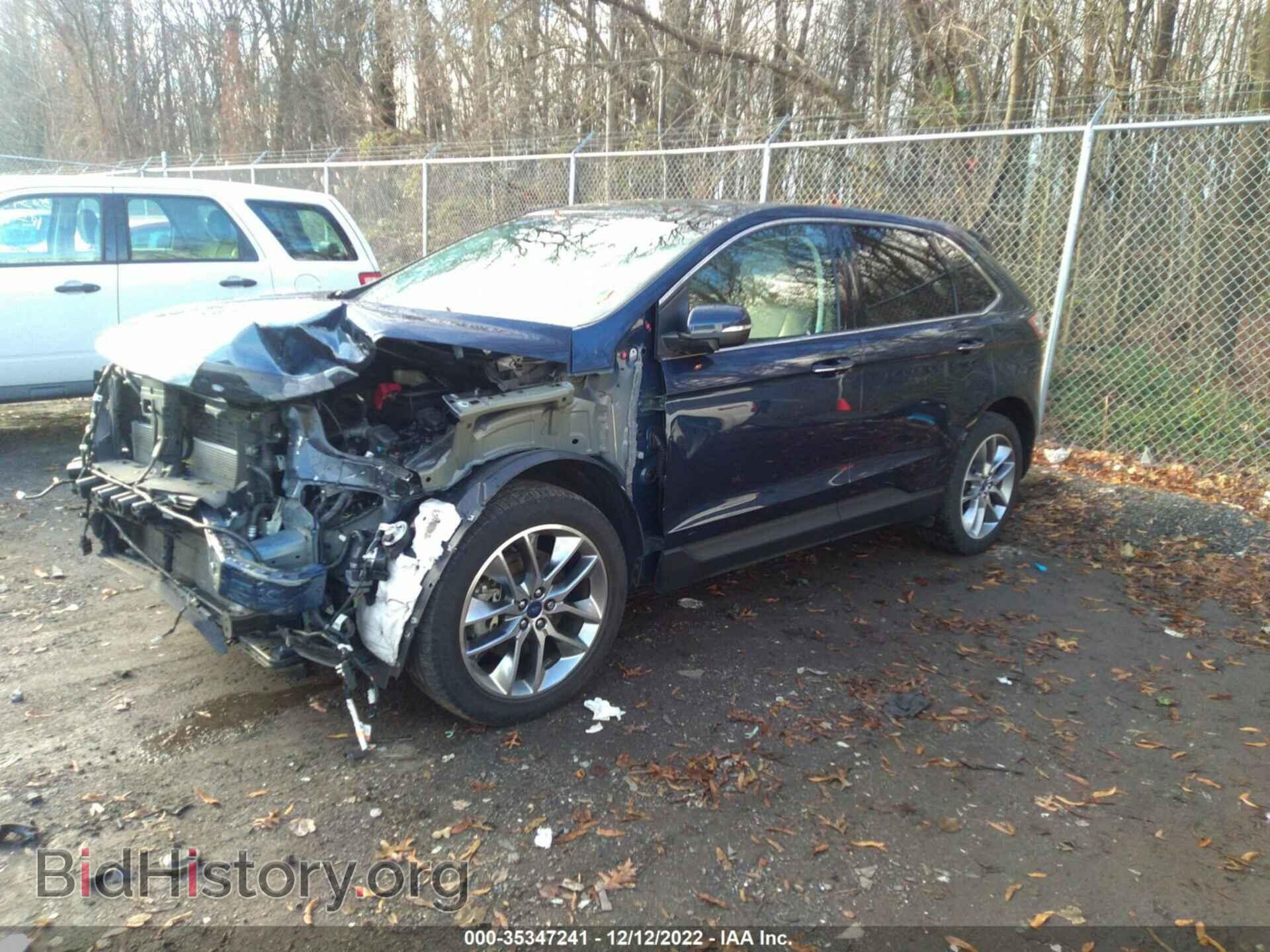 2017 FORD EDGE - VIN: 2FMPK4K89HBC07897 - Фото 2