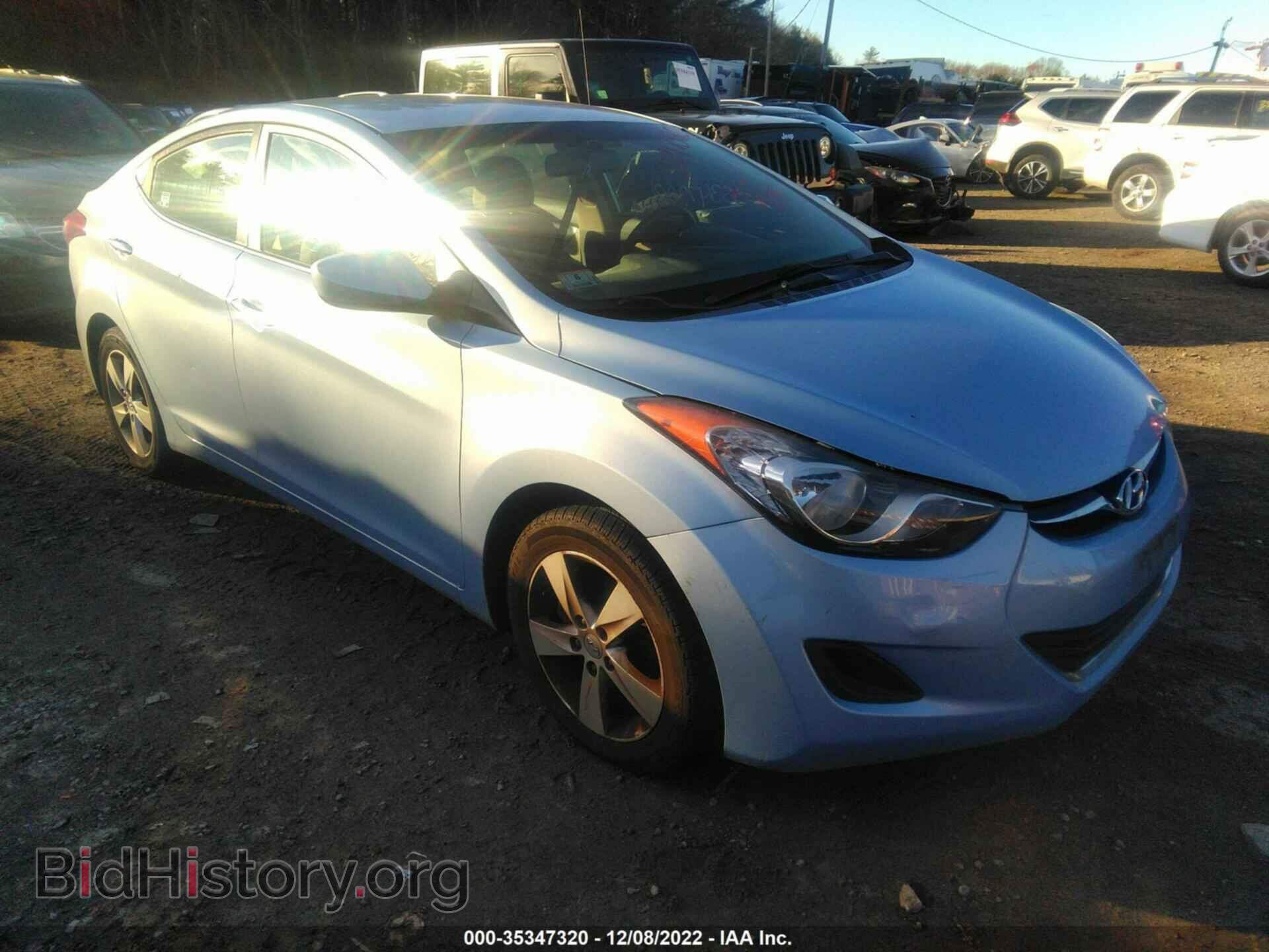 Photo KMHDH4AE6BU088409 - HYUNDAI ELANTRA 2011