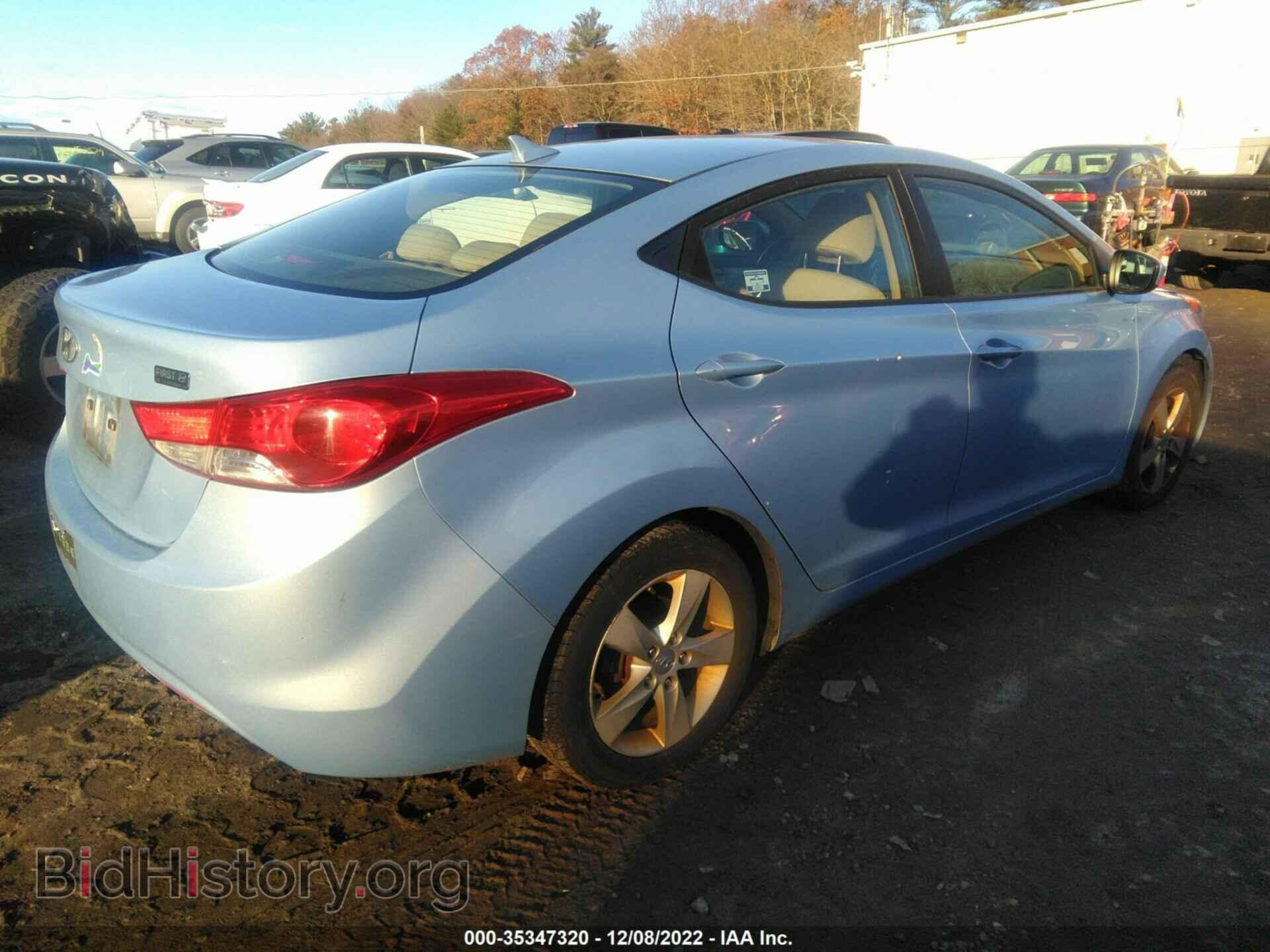 2011 HYUNDAI ELANTRA - VIN: KMHDH4AE6BU088409 - Photo 4