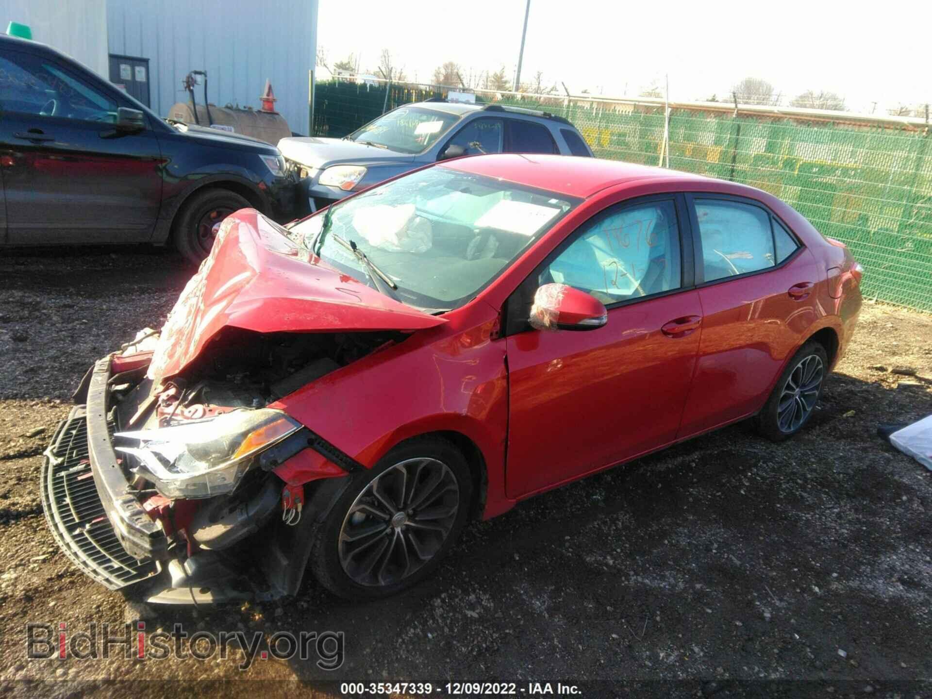 2015 TOYOTA COROLLA - VIN: 2T1BURHE7FC376937 - Фото 2