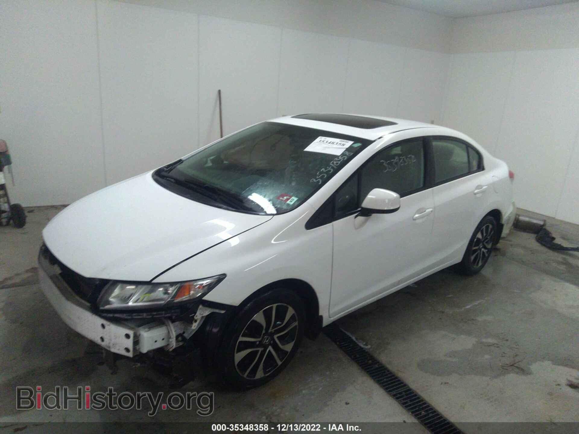 2013 HONDA CIVIC SDN - VIN: 19XFB2F86DE239045 - Фото 2