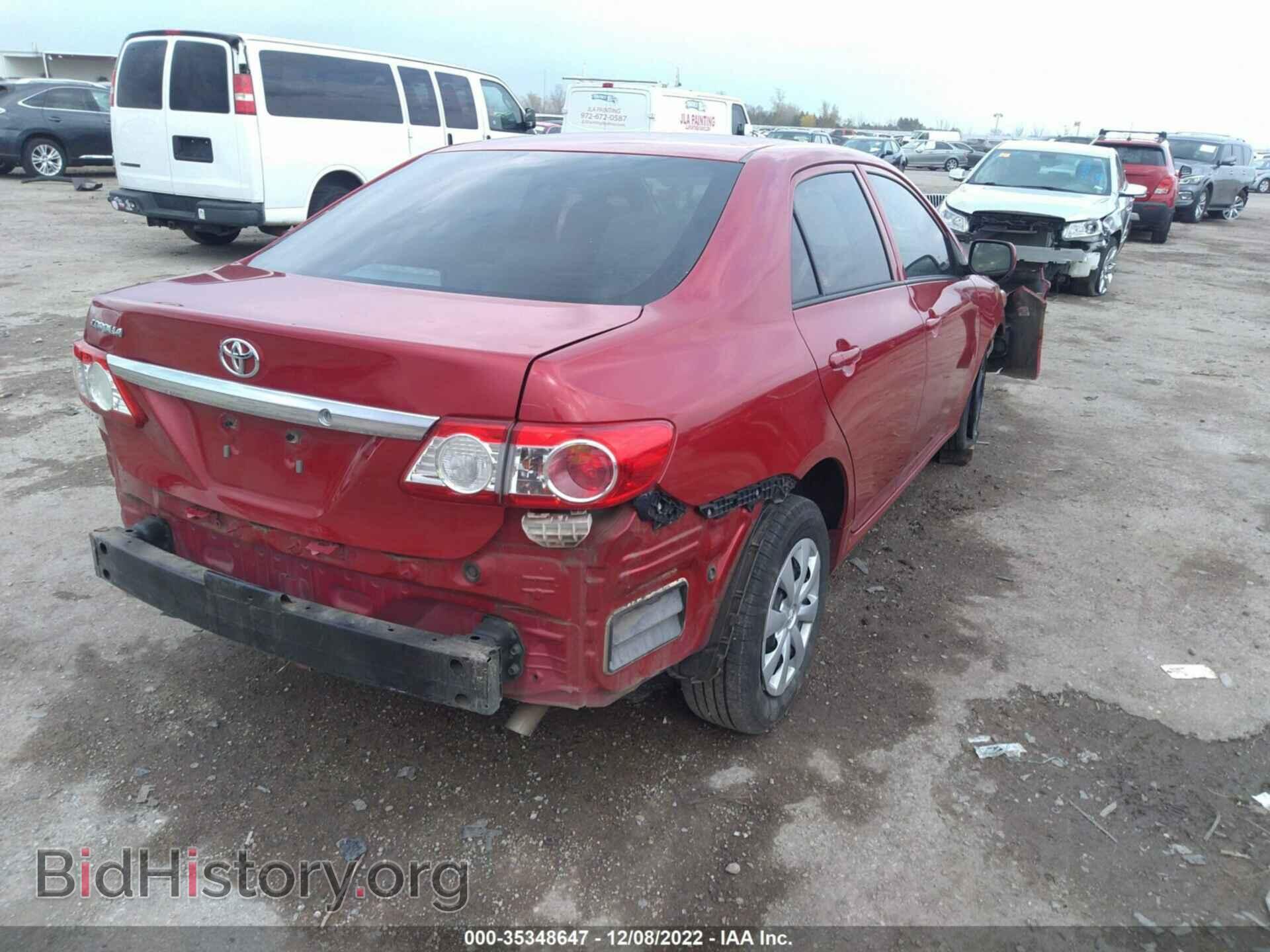 2013 TOYOTA COROLLA - VIN: 5YFBU4EE3DP091205 - Фото 4