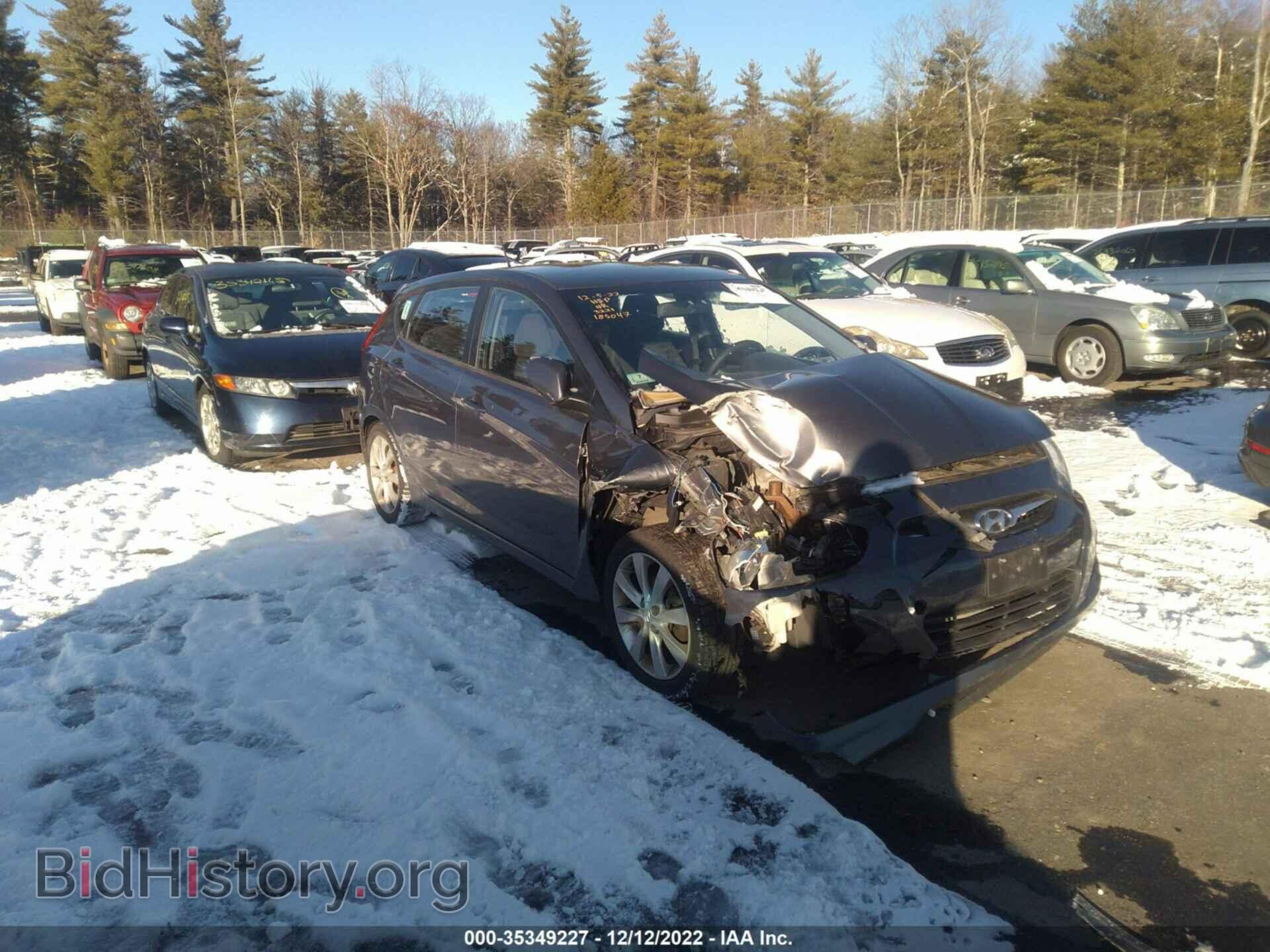 Фотография KMHCU5AE0CU013221 - HYUNDAI ACCENT 2012