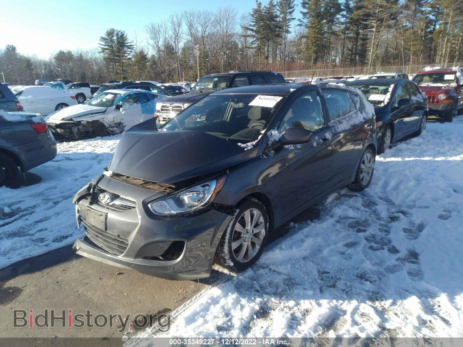 2012 HYUNDAI ACCENT - VIN: KMHCU5AE0CU013221 - Фото 2