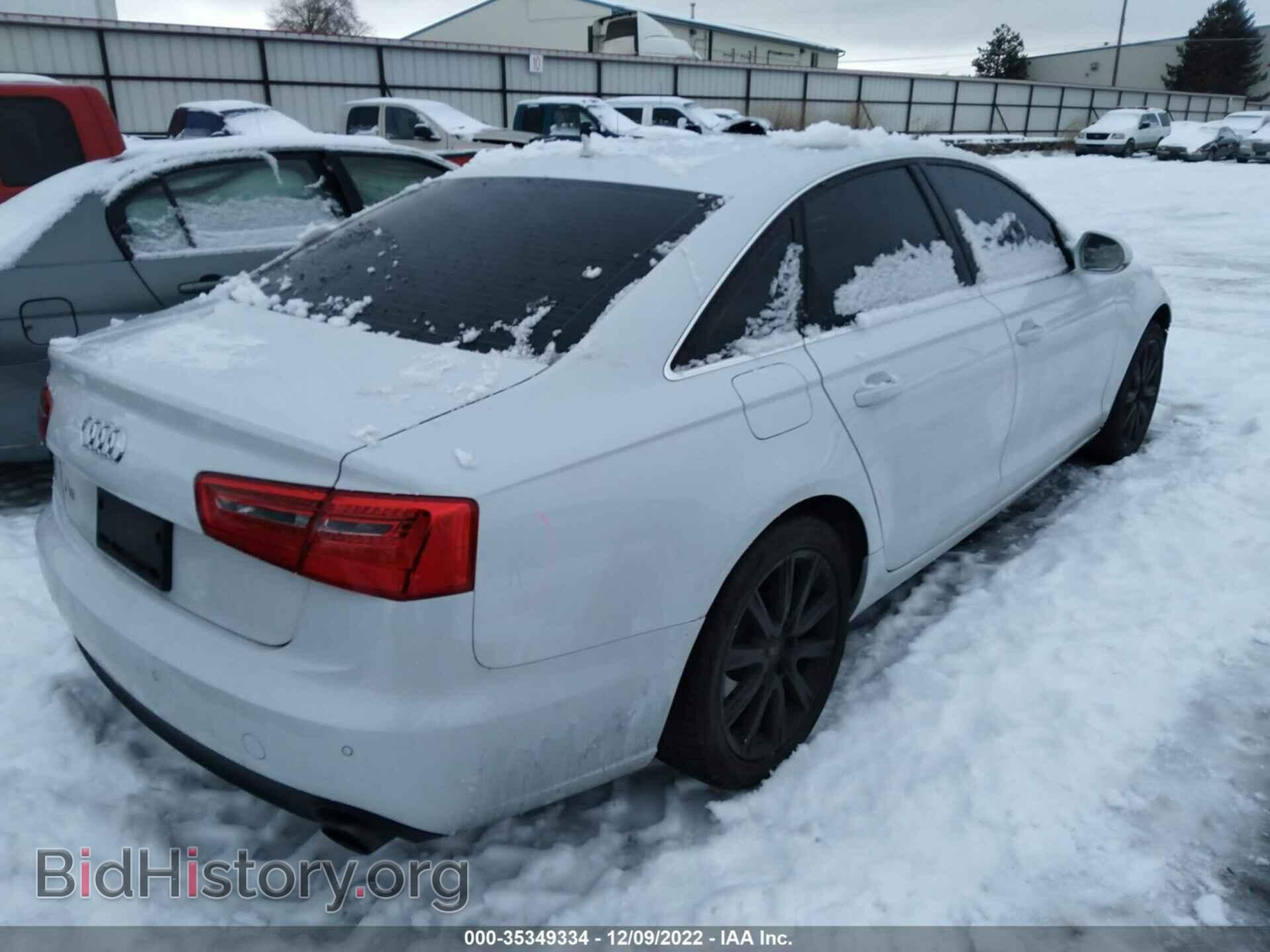 2013 AUDI A6 - VIN: WAUGFAFC8DN015369 - Photo 4
